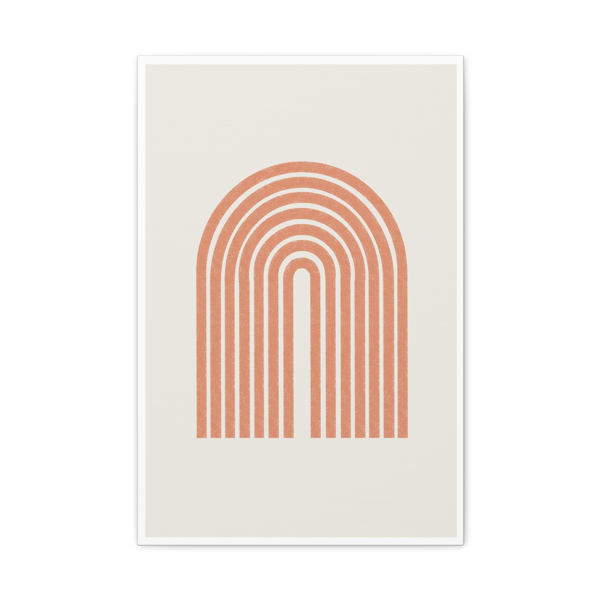 Terracotta Arc Whisper - Canvas