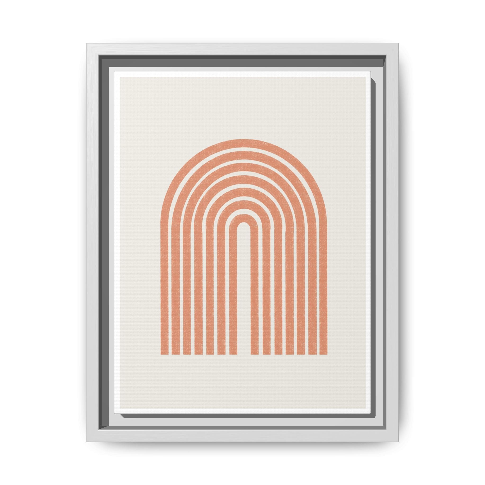 Terracotta Arc Whisper - Framed