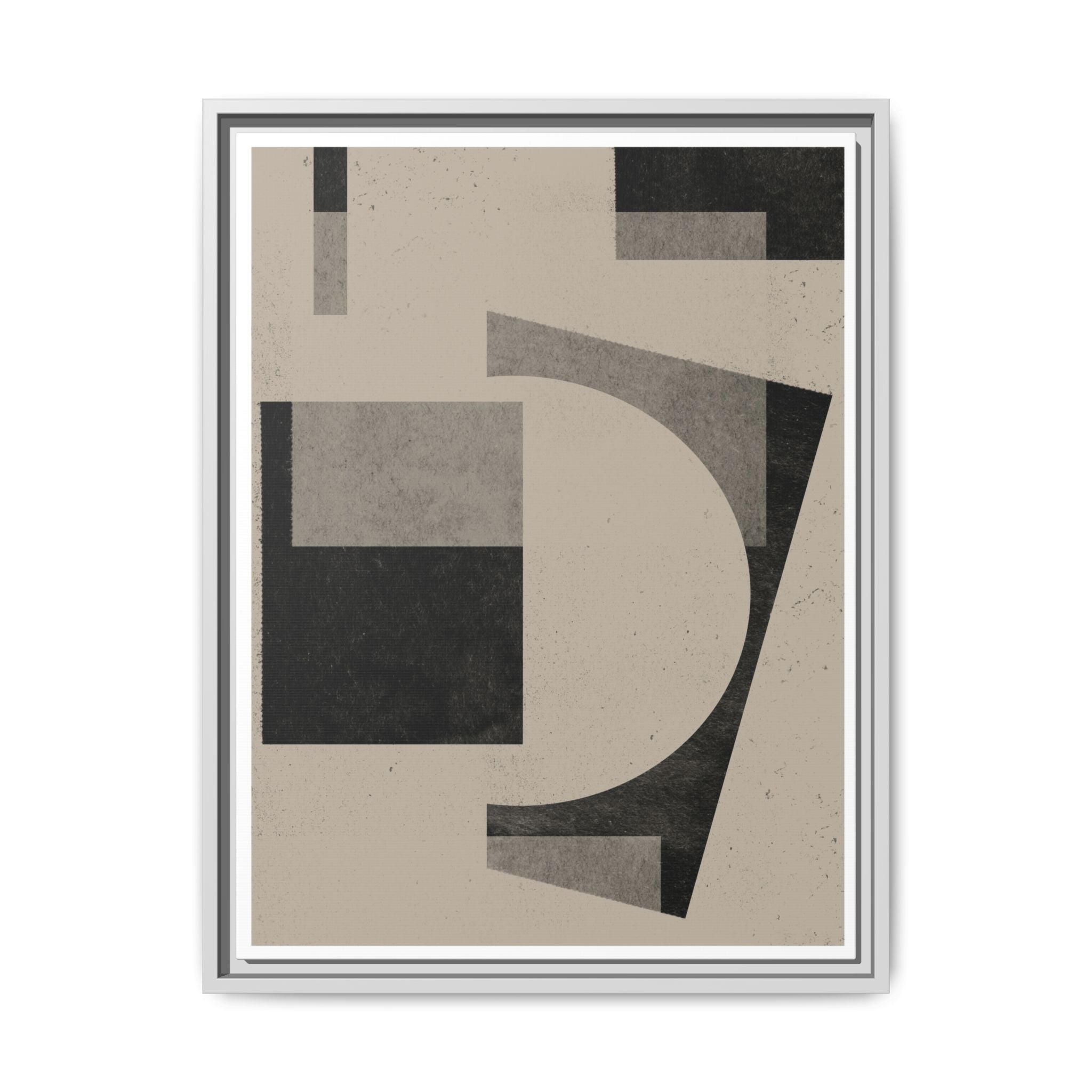 Obsidian Balance Study - Framed