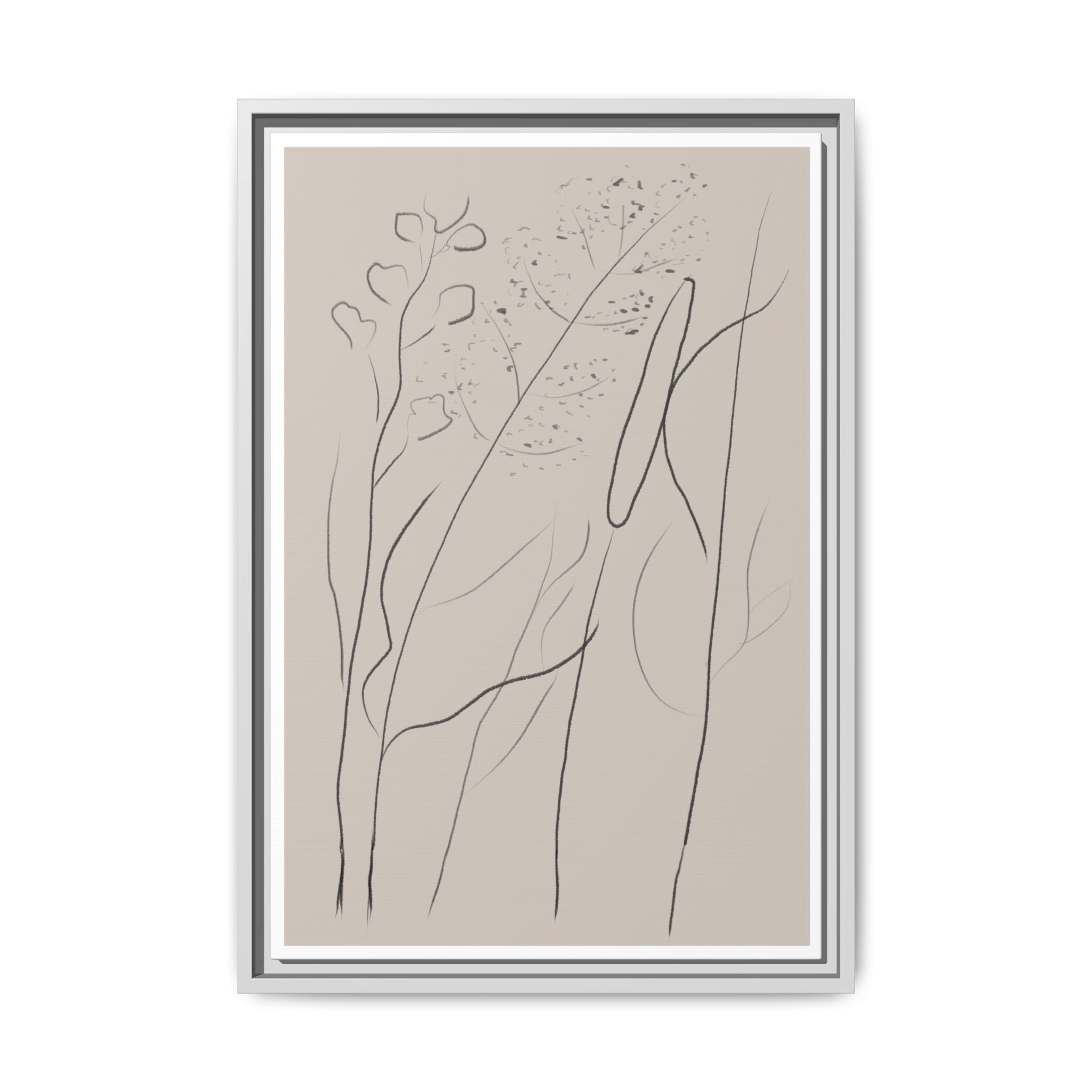 Quiet Woodland Traces - Framed