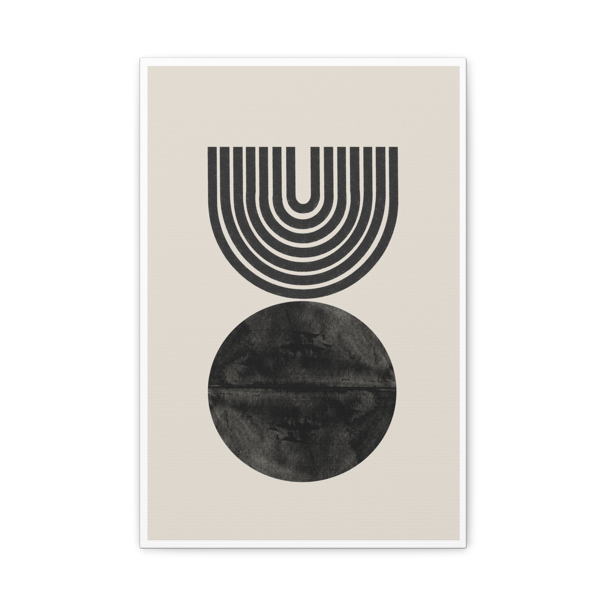 Obsidian Echo Arches - Canvas