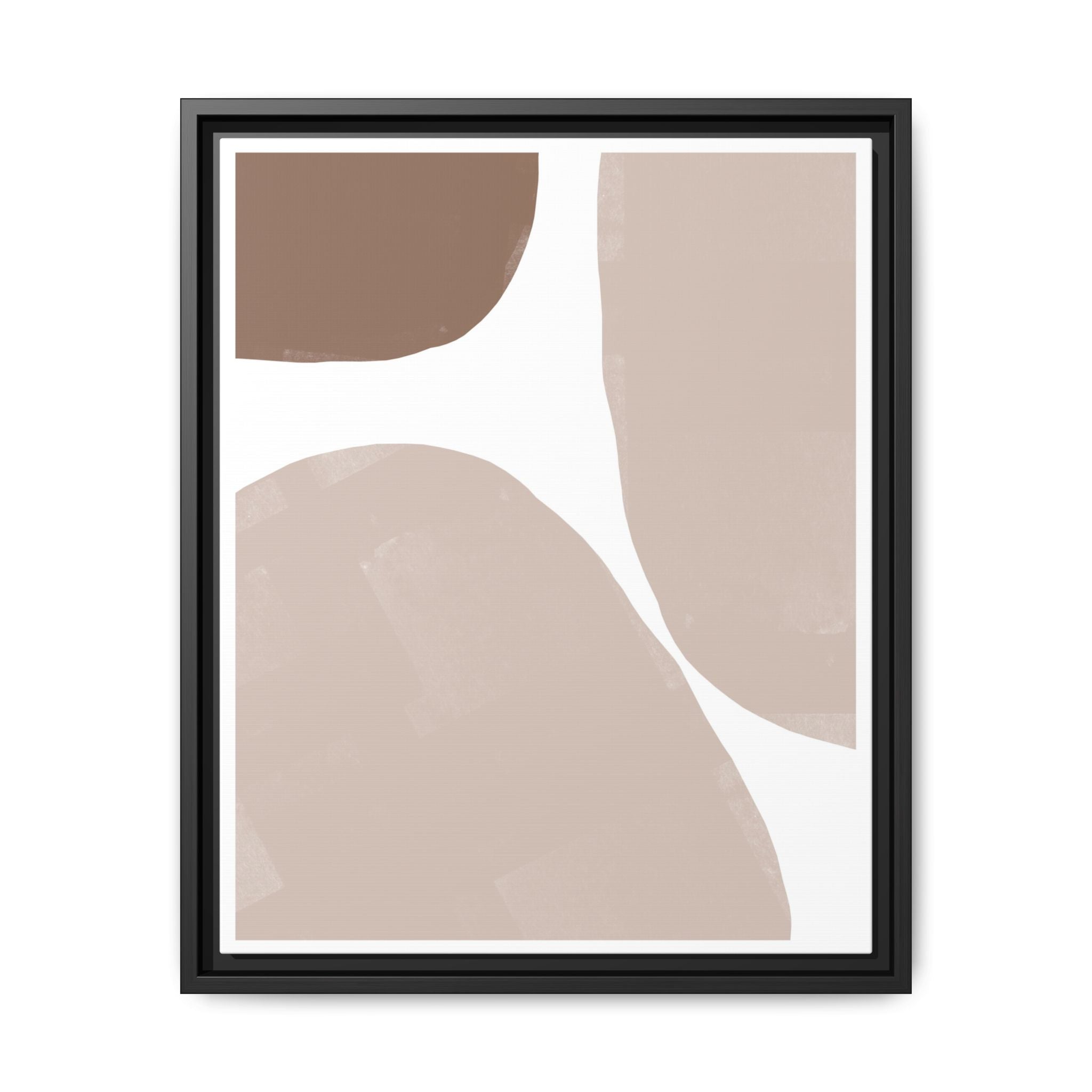 Muted Clay Horizons - Framed
