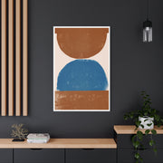 Cobalt Ember Equilibrium - Canvas
