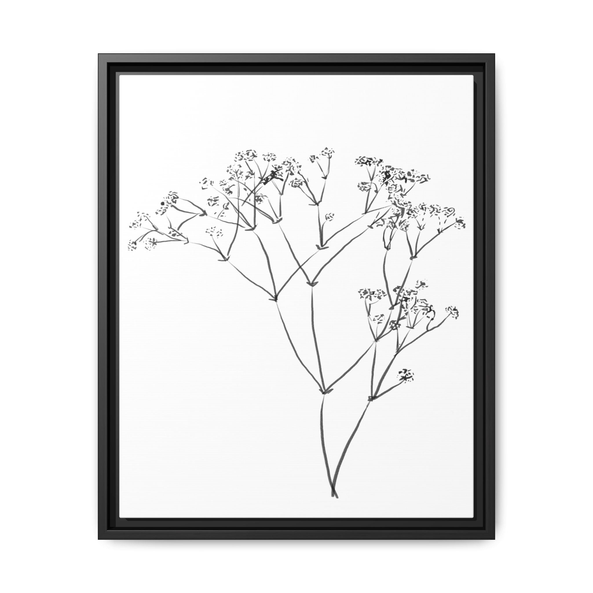 Whispering Meadow Sketch - Framed
