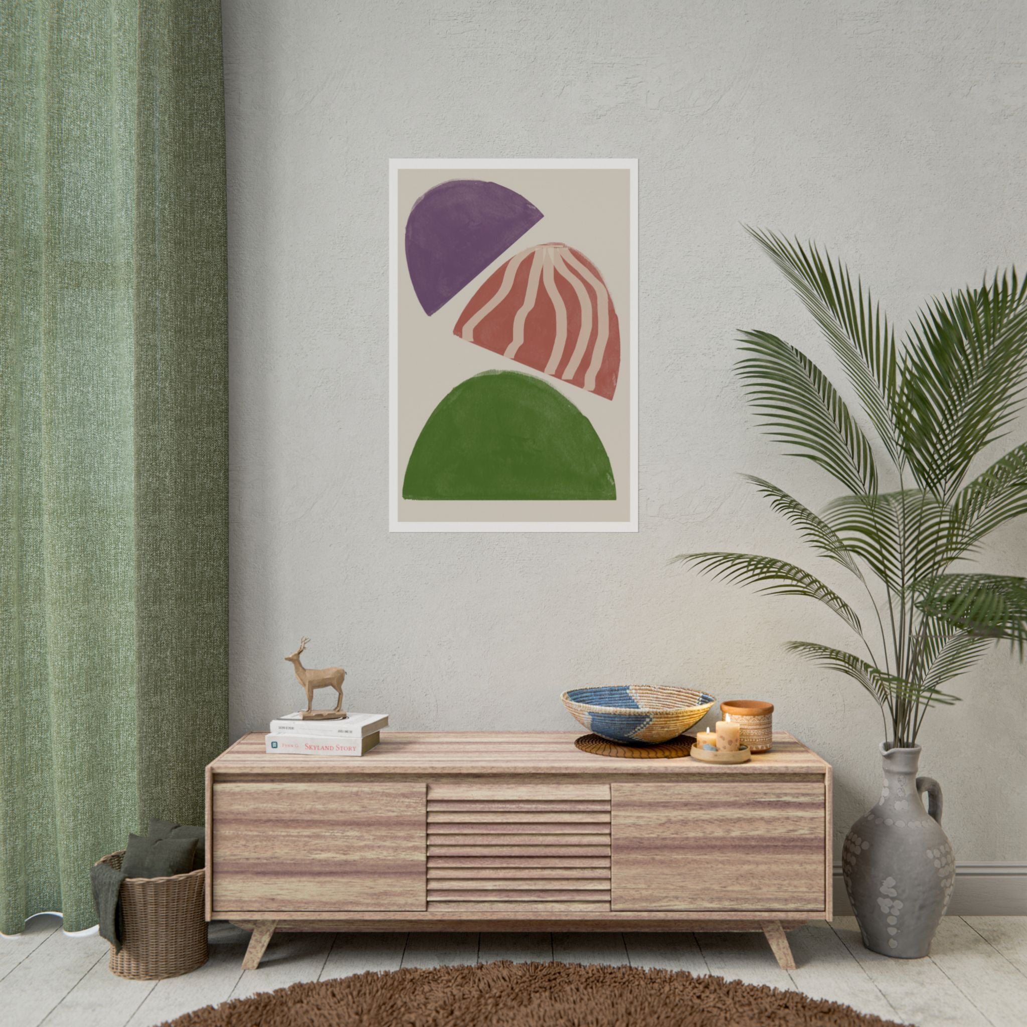 Citrus Meadow Arches - Poster