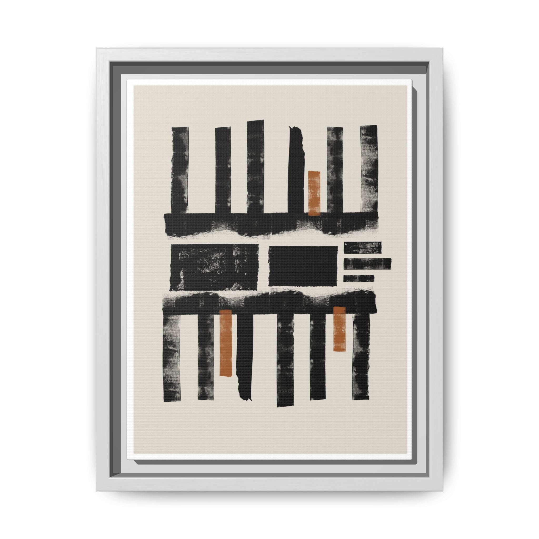 Amber Shadow Alignments - Framed