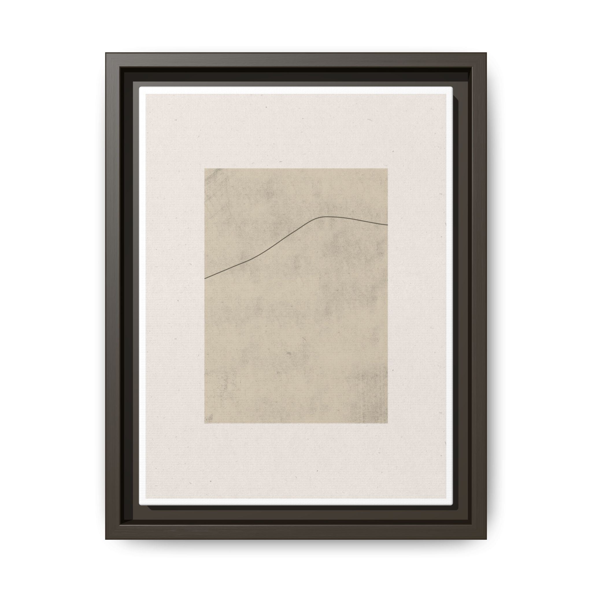 Whispered Horizon Trace - Framed