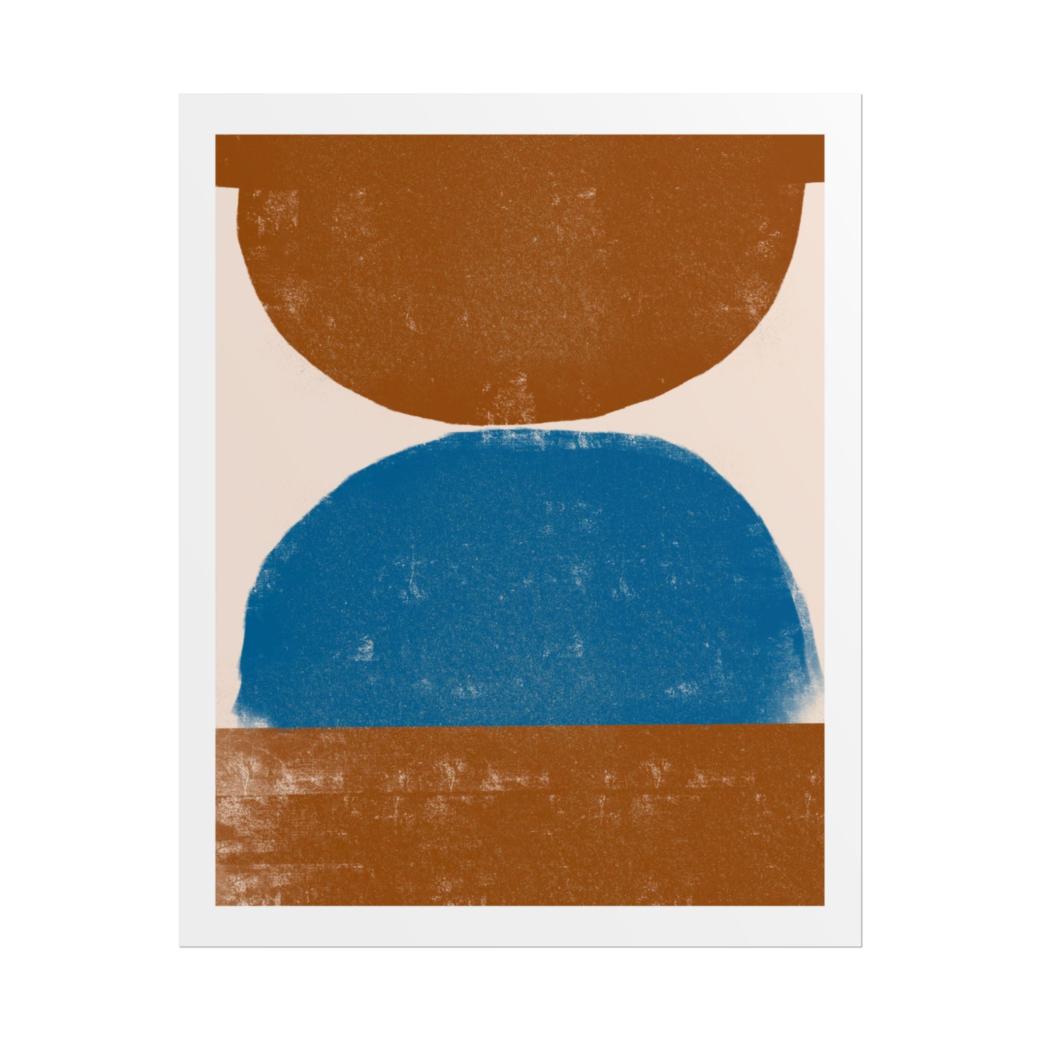 Cobalt Ember Equilibrium - Poster