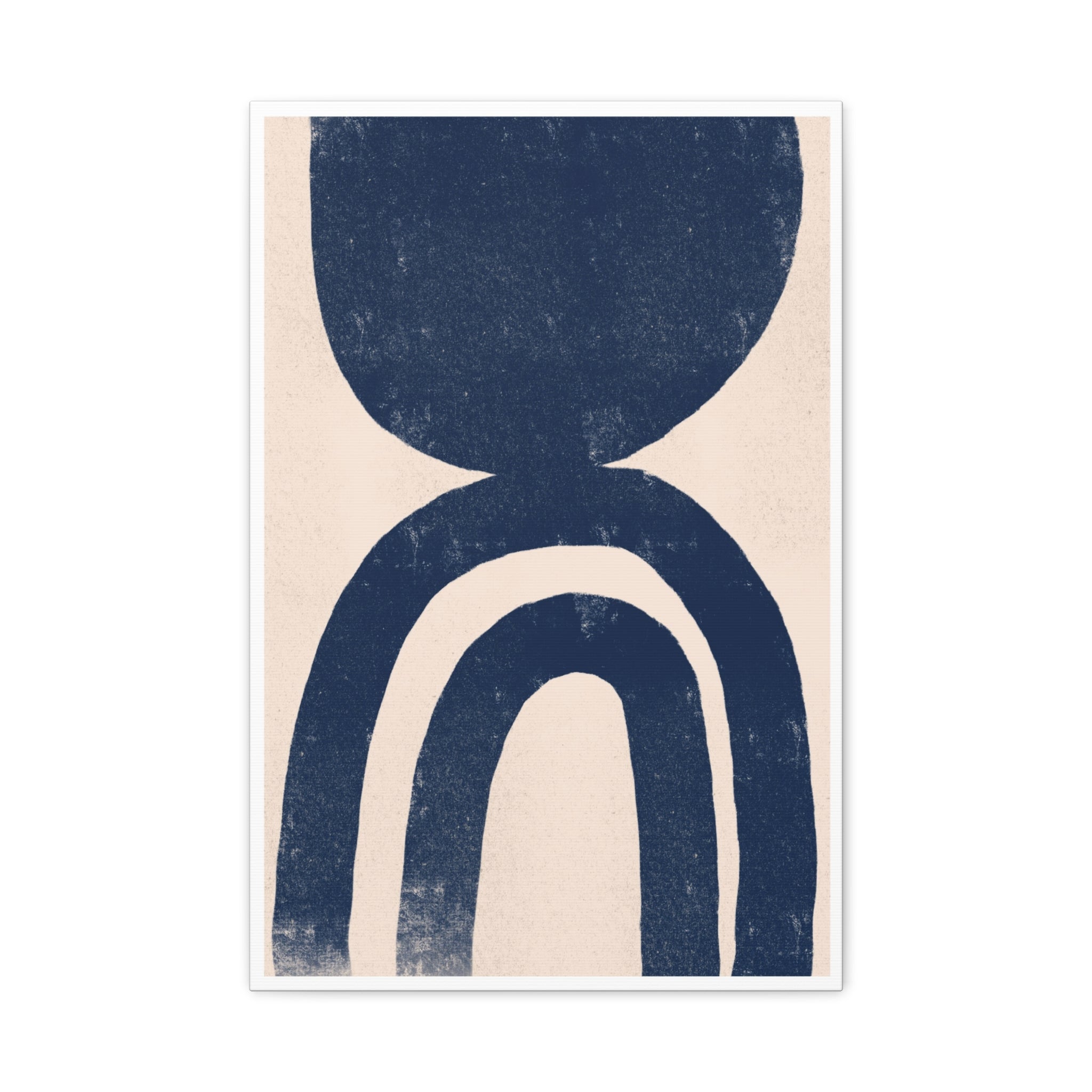 Indigo Arch Stillness - Canvas
