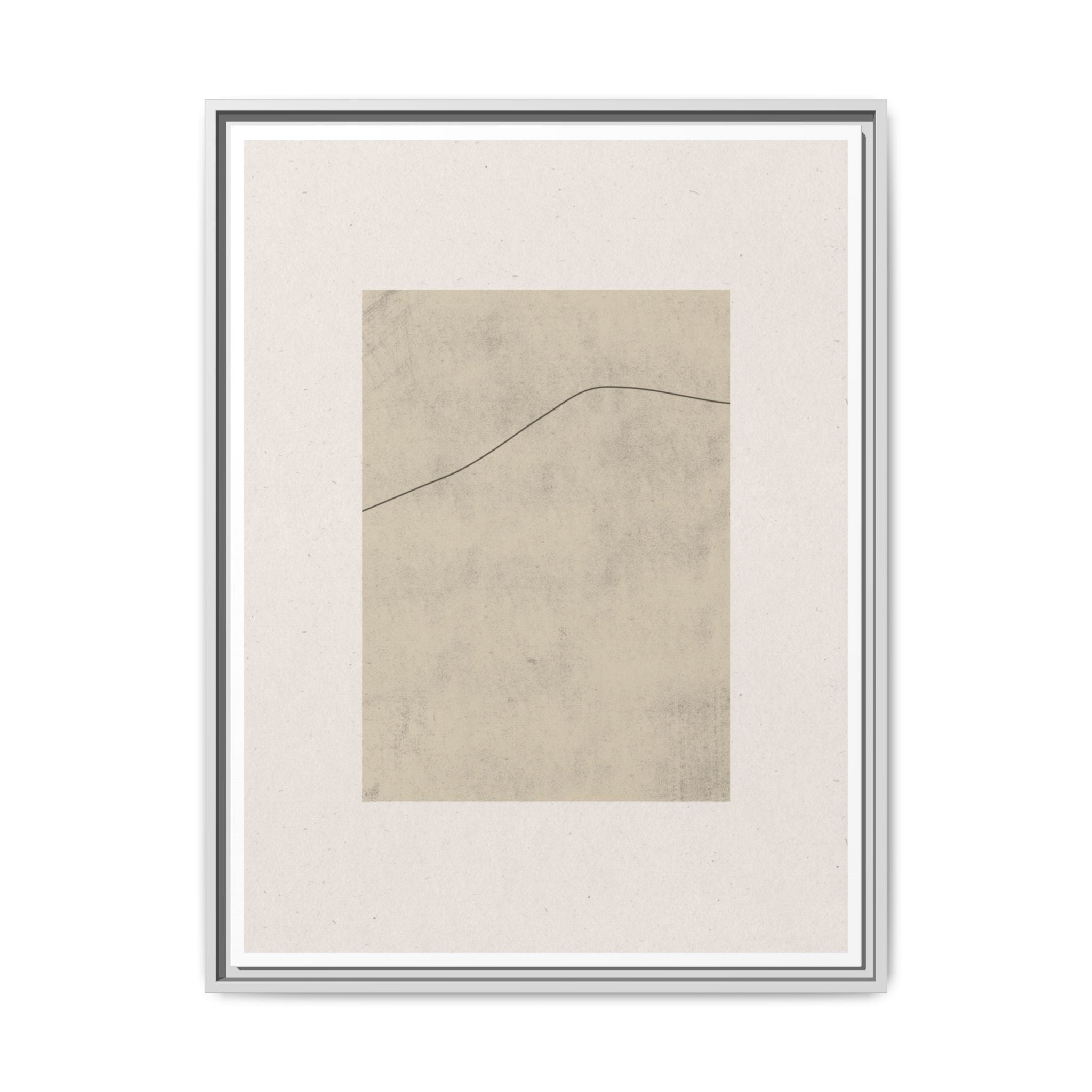 Whispered Horizon Trace - Framed