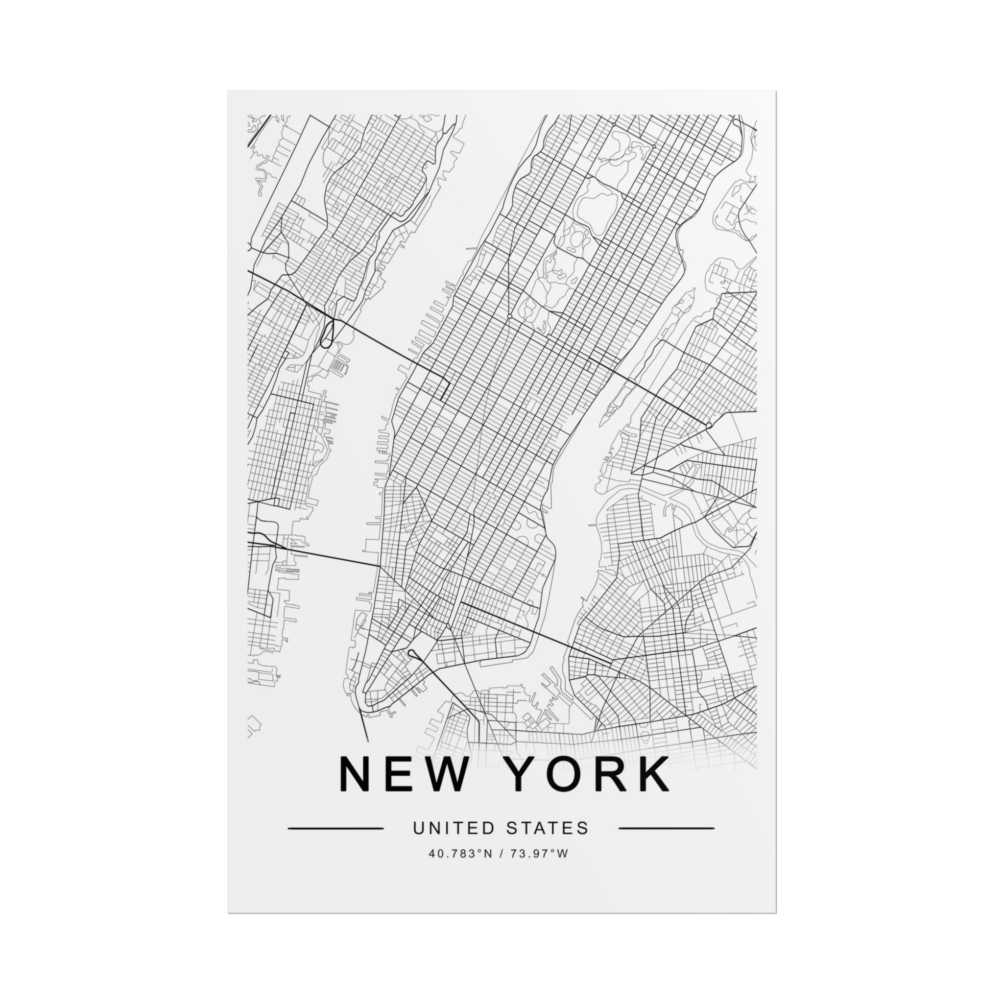 Metropolitan Gridline Reverie - Poster