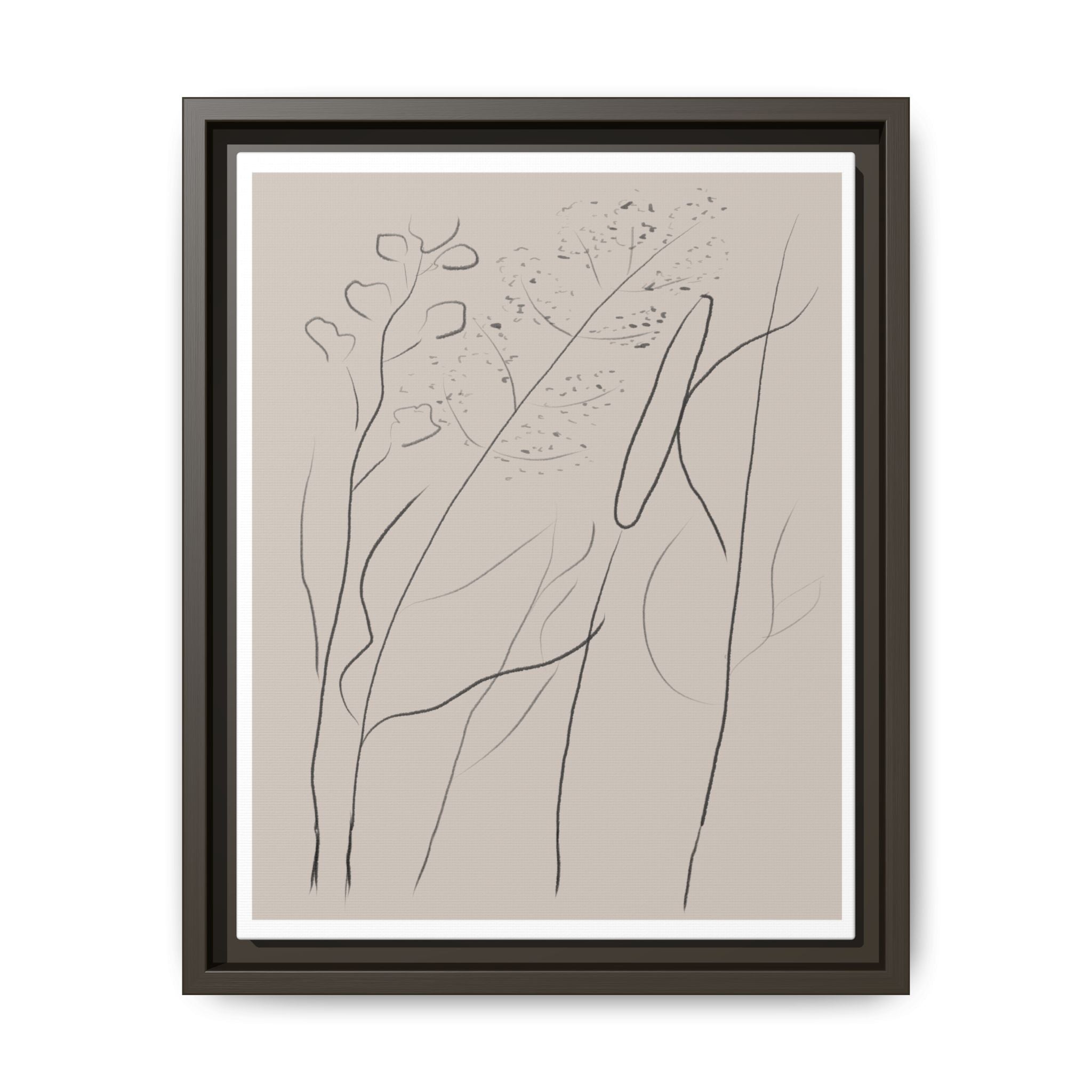 Quiet Woodland Traces - Framed