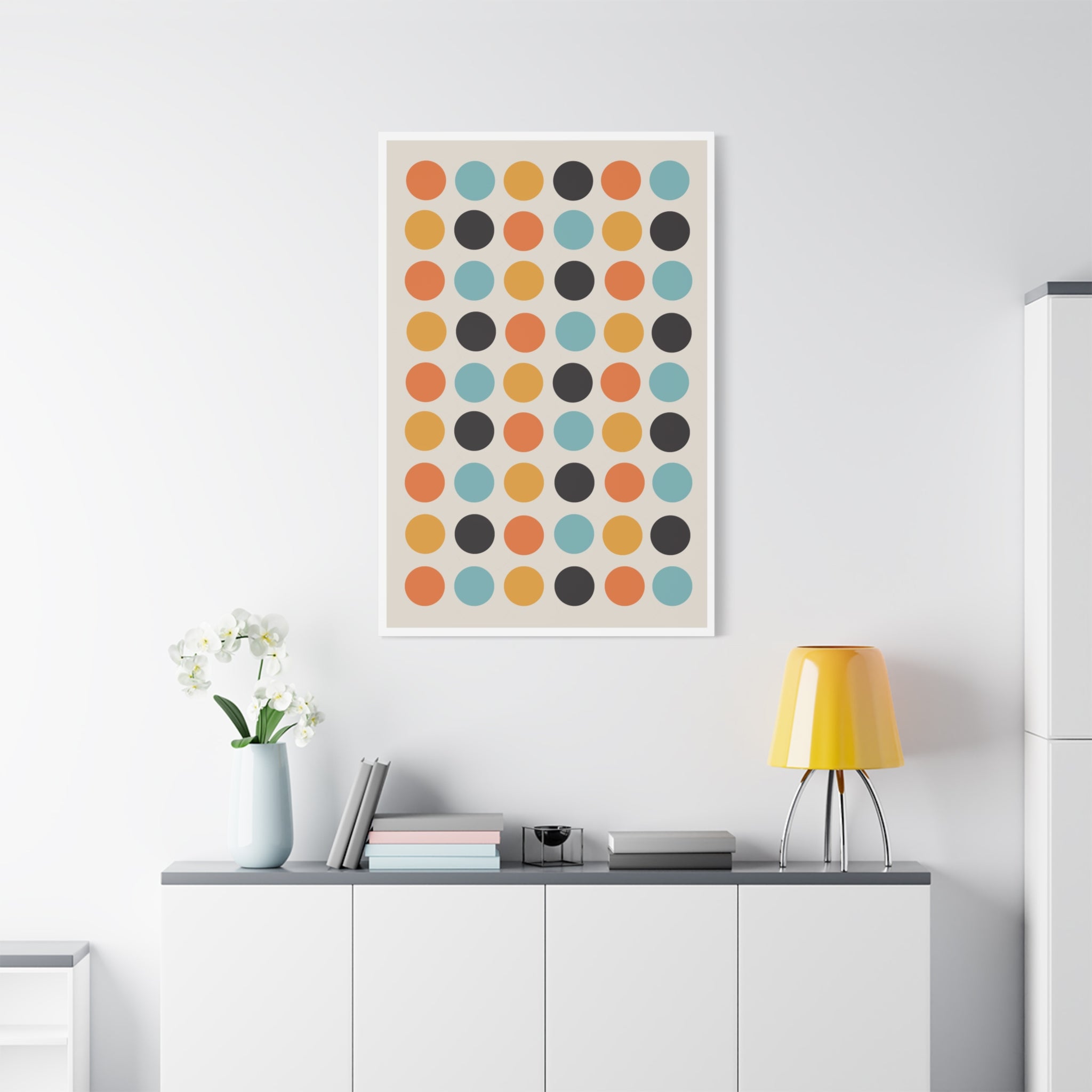 Retro Carnival Rhythm - Canvas