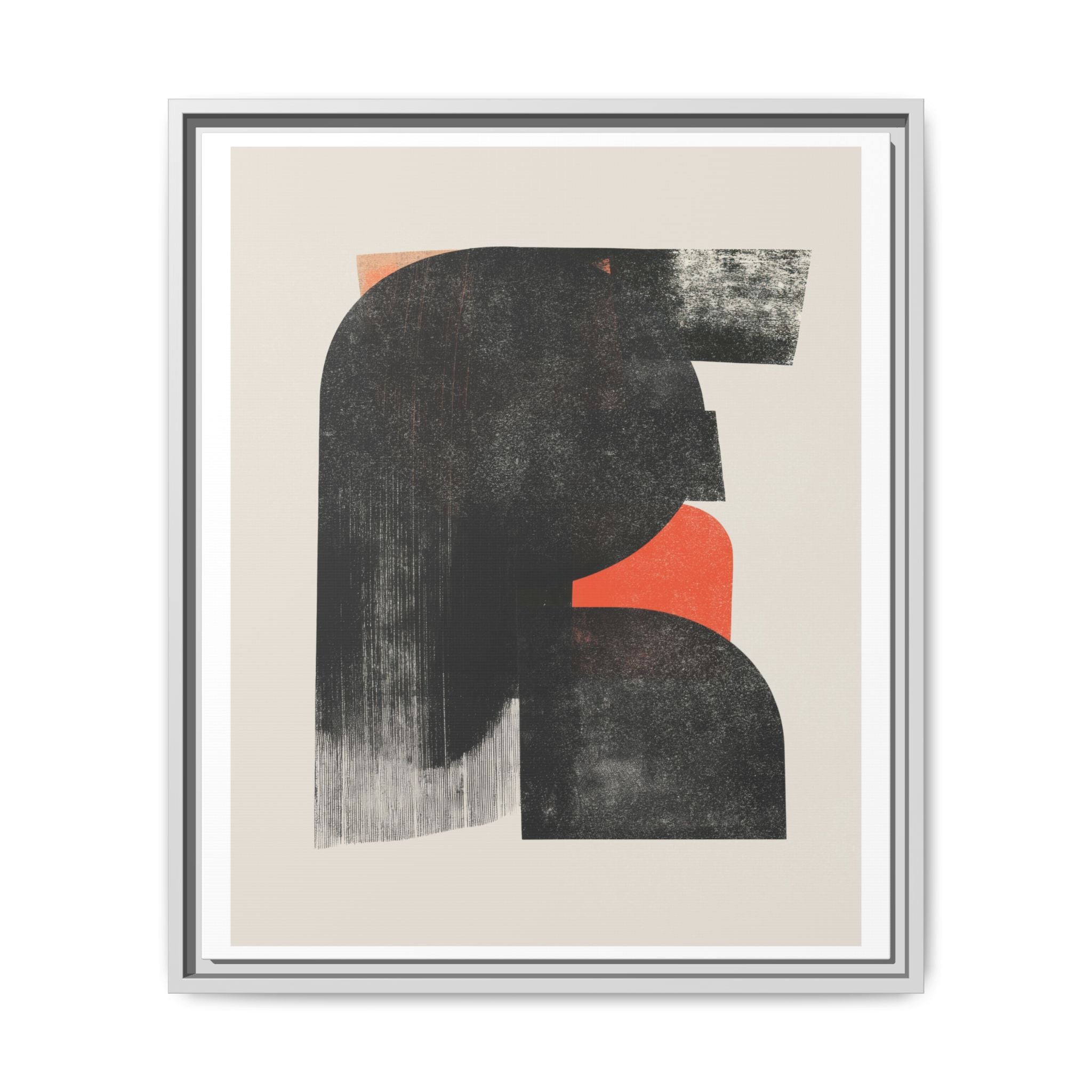 Ember Shadow Structure - Framed