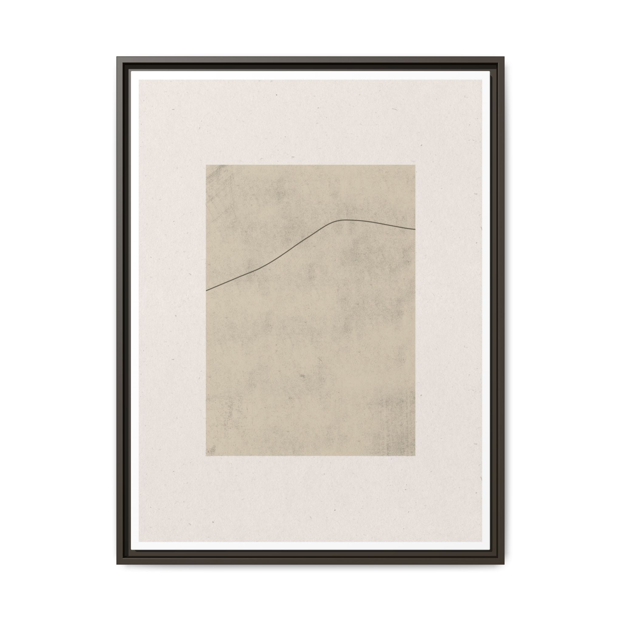 Whispered Horizon Trace - Framed