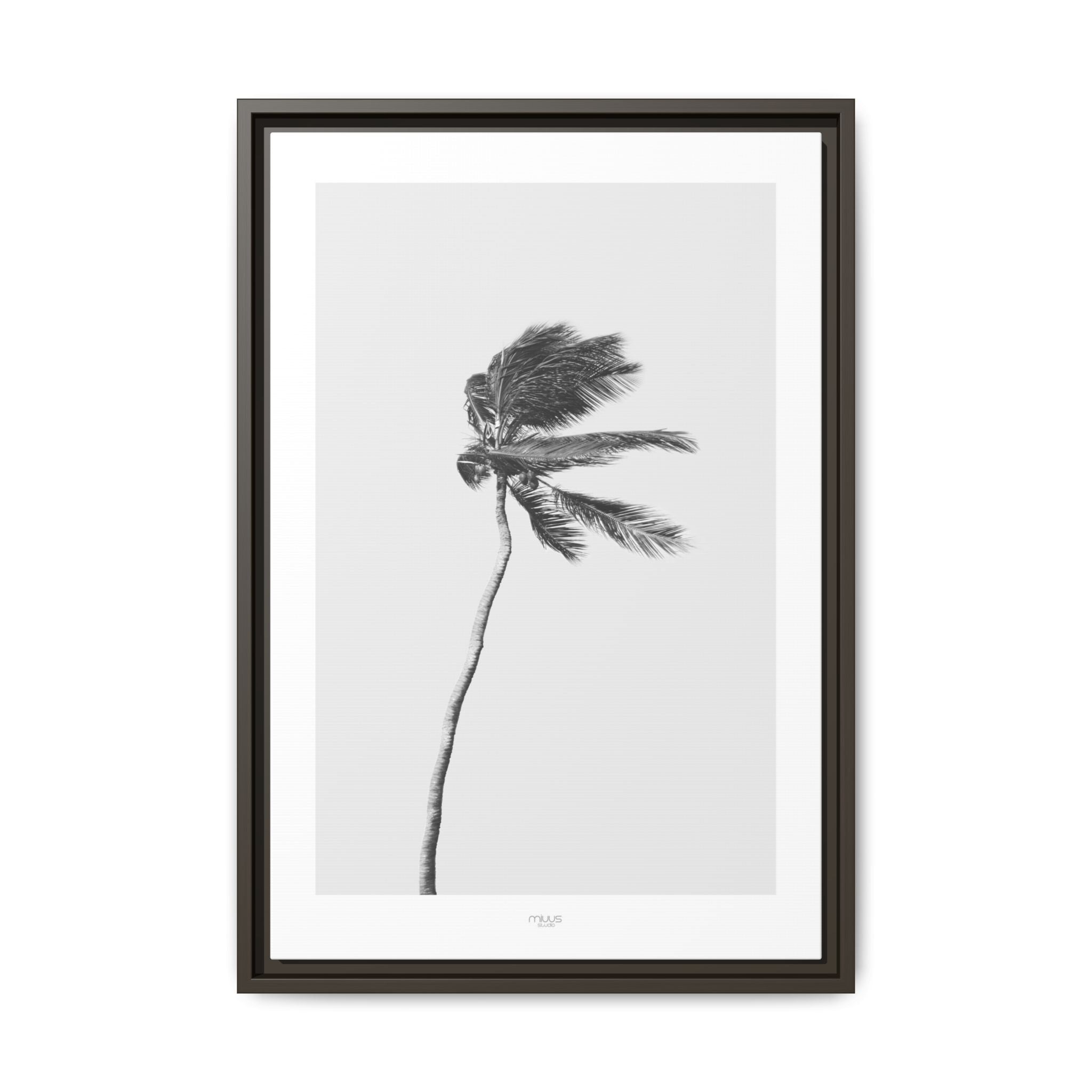 Coastal Silence Sway - Framed