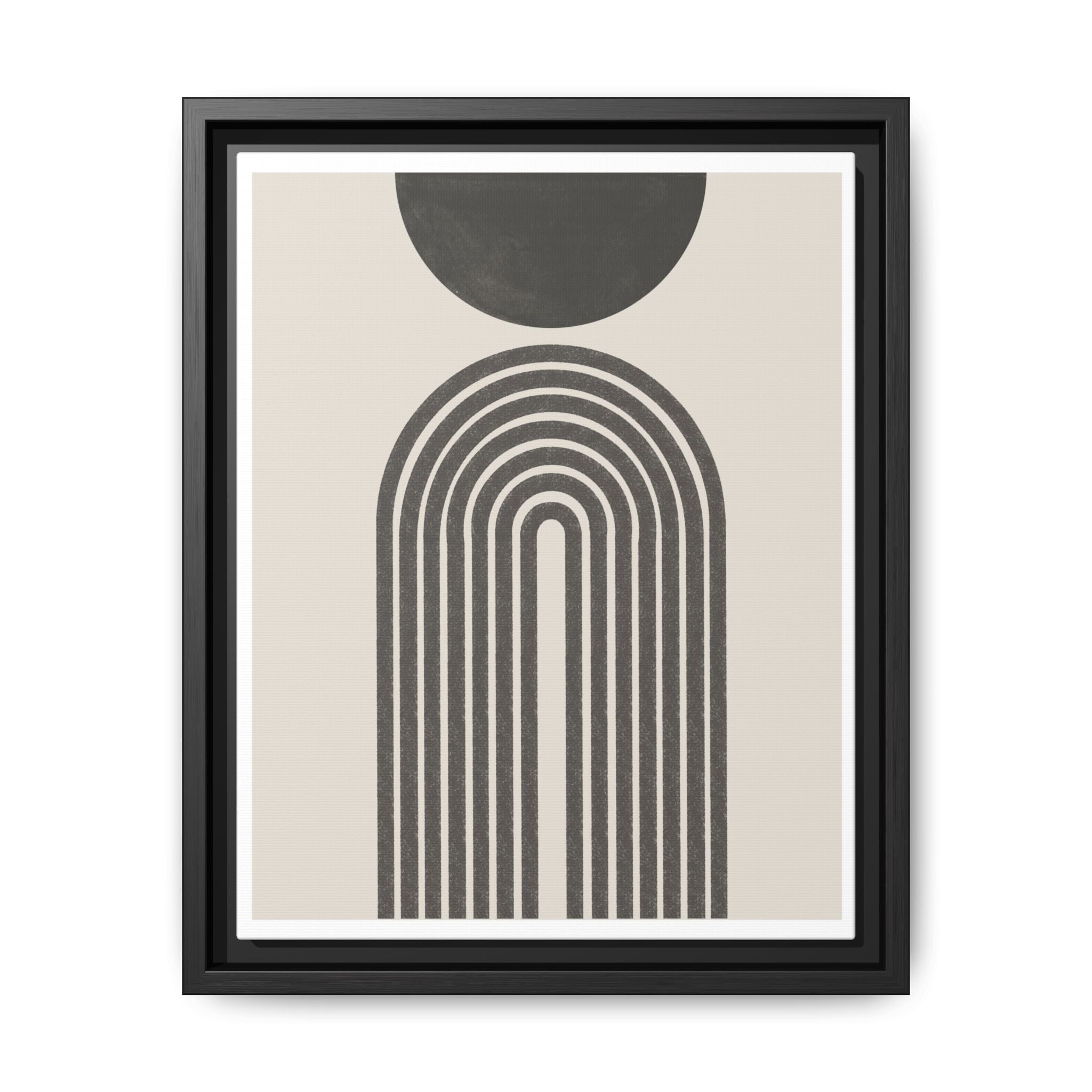 Obsidian Arch Resonance - Framed