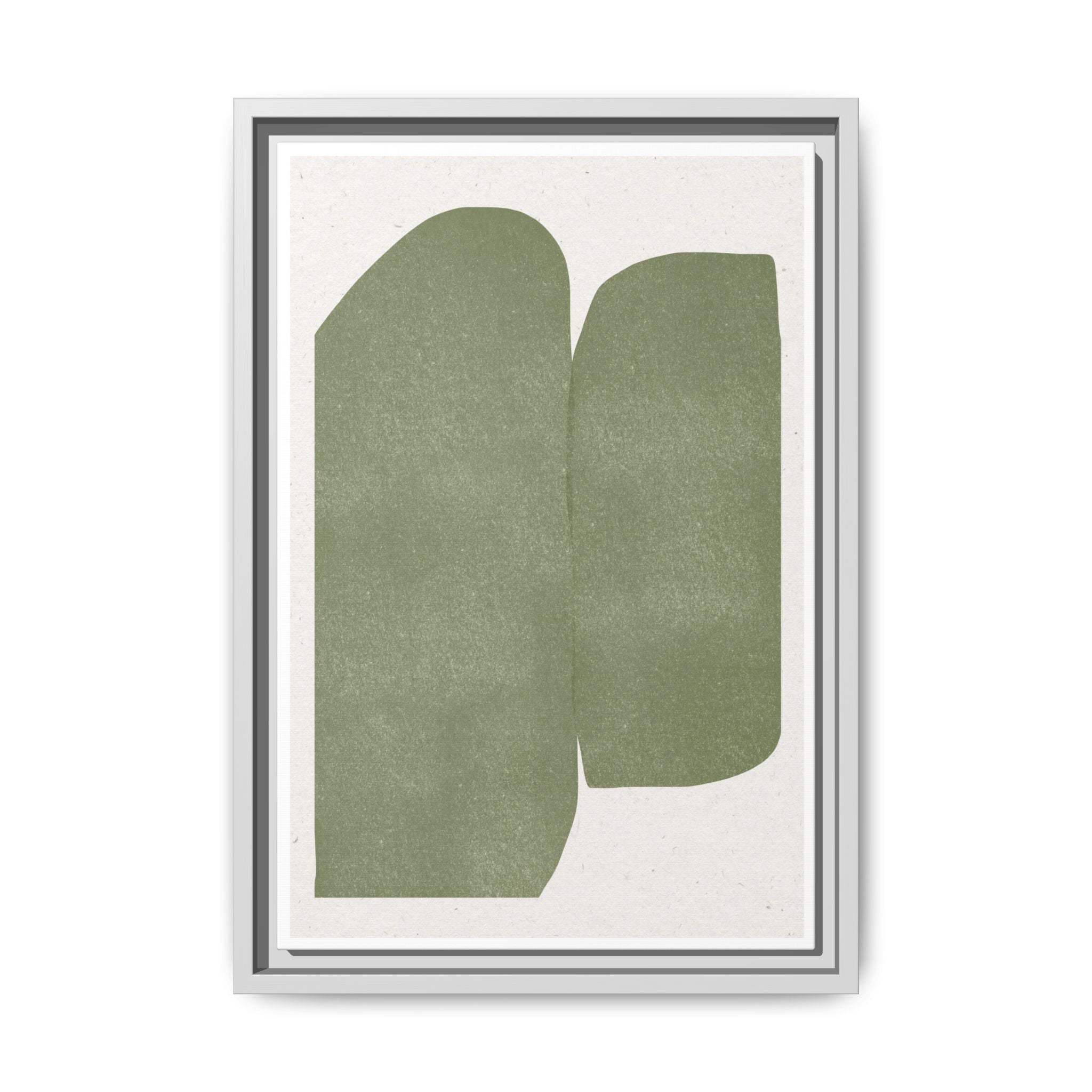 Sage Monolith Whisper - Framed