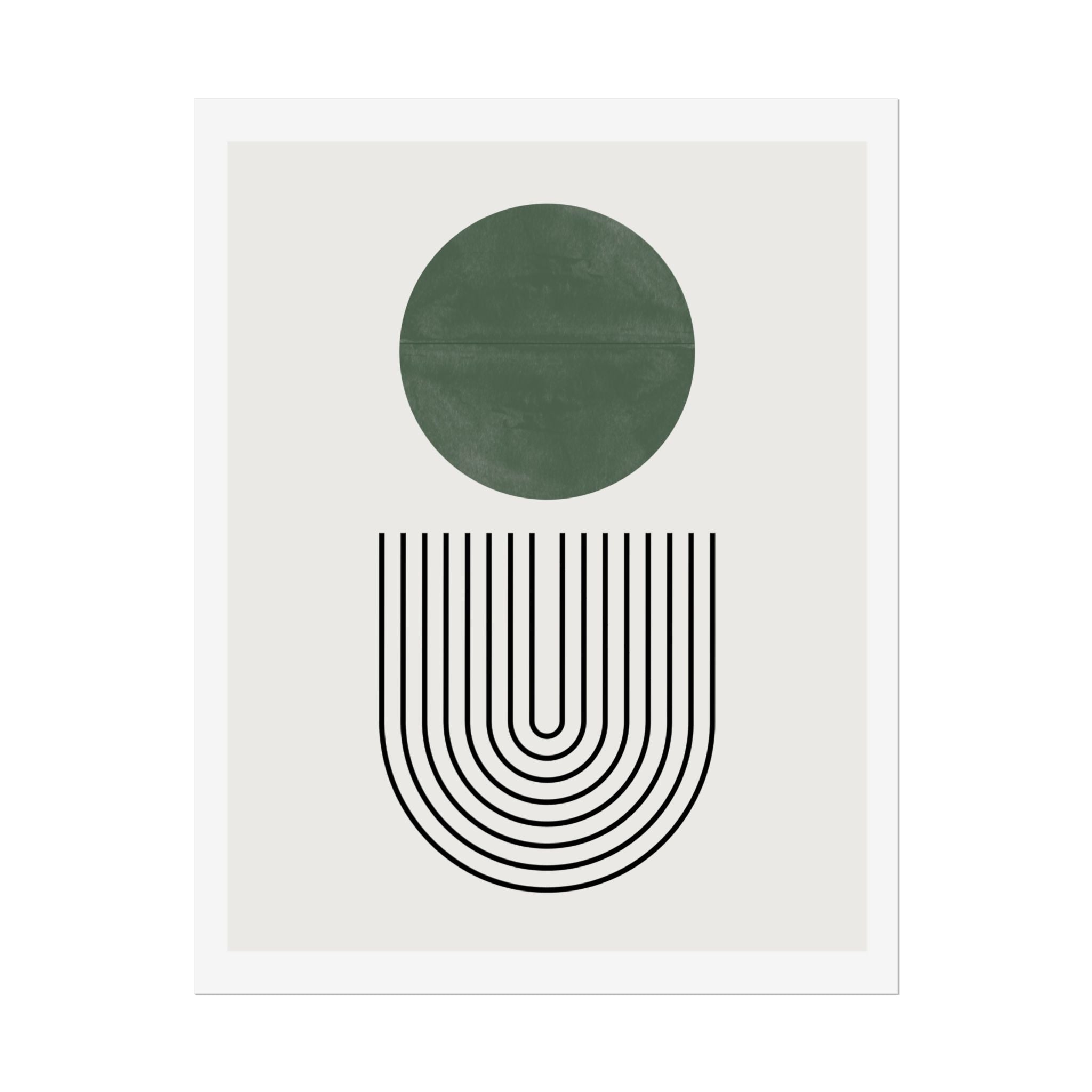 Emerald Orbit Pathways - Poster