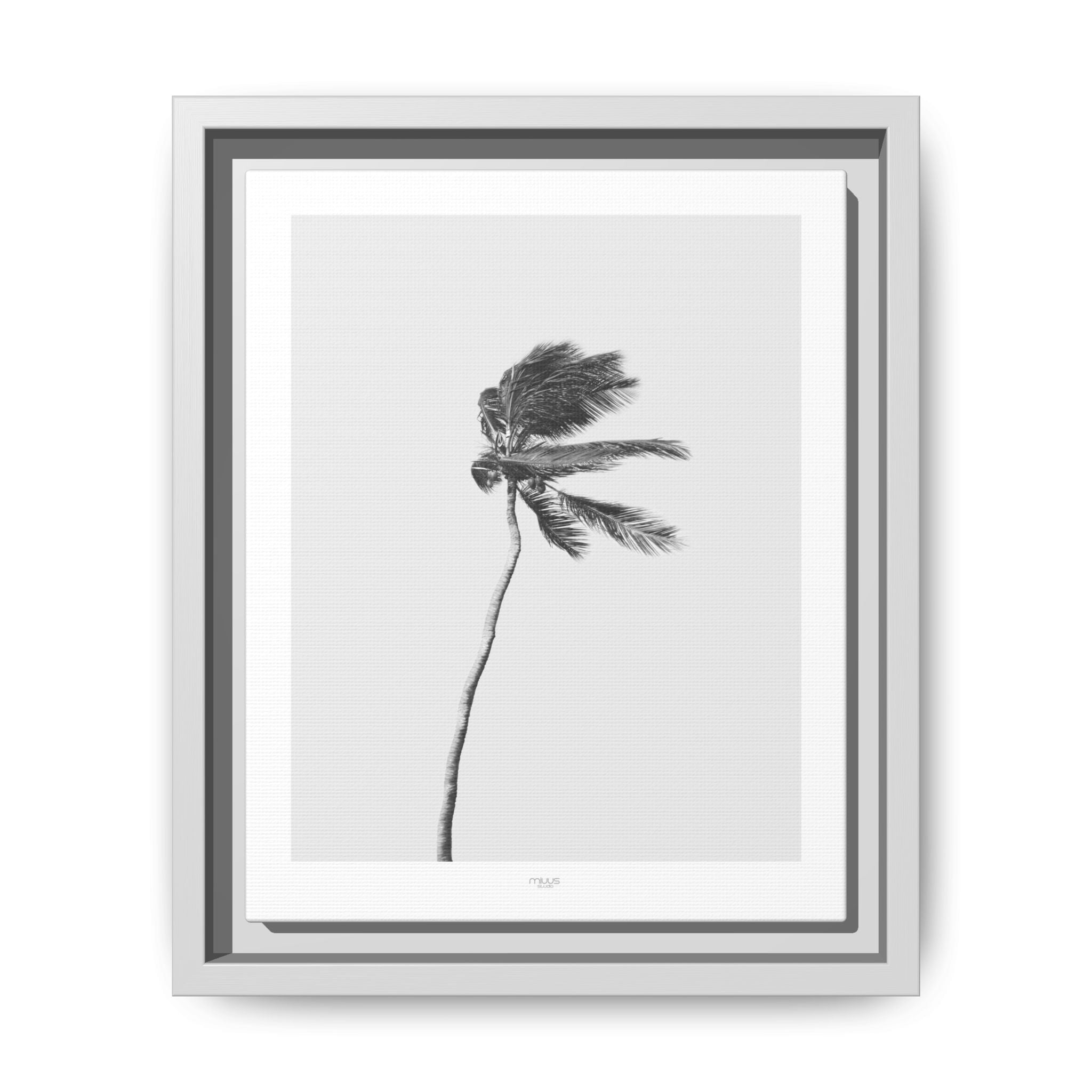 Coastal Silence Sway - Framed