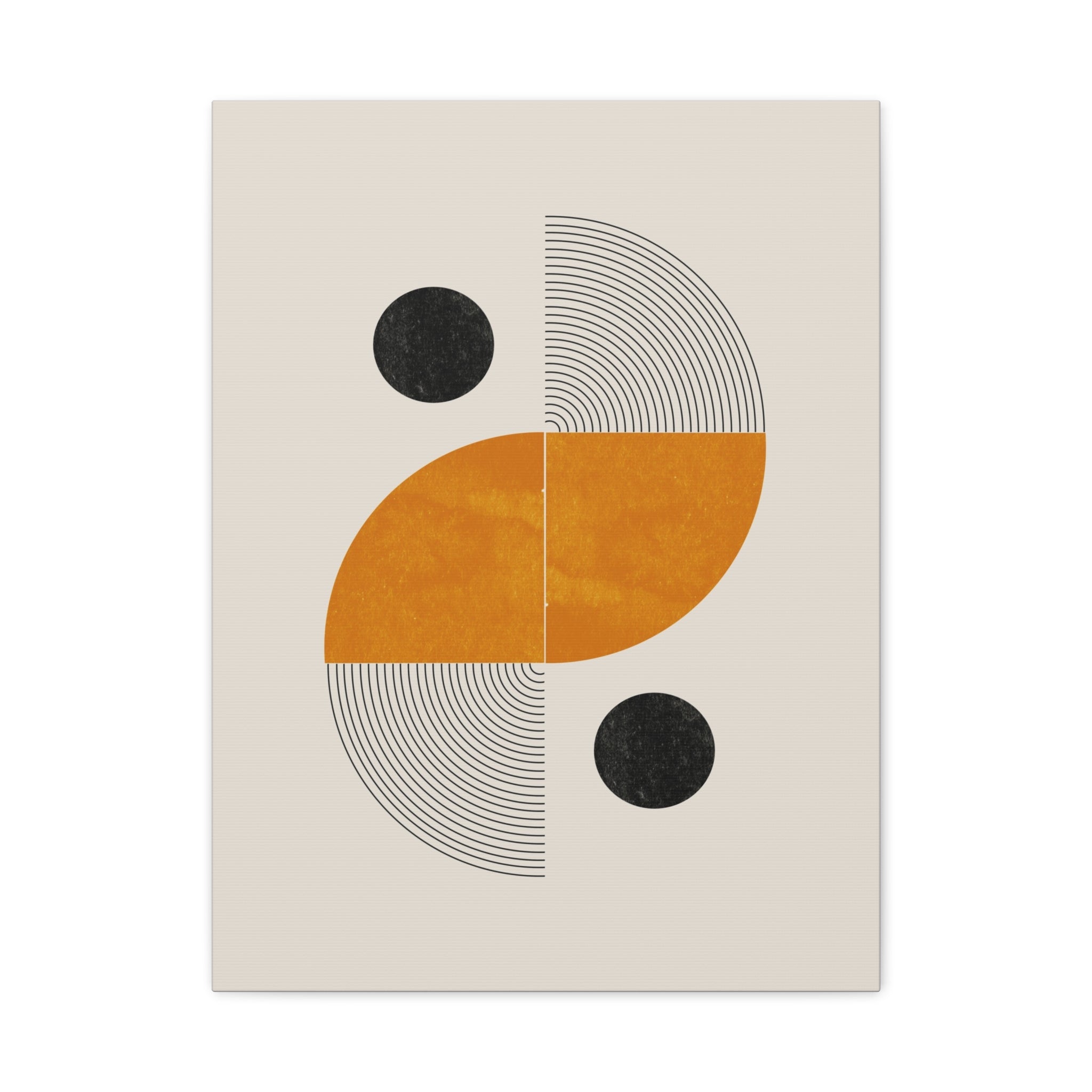 Amber Orbit Balance - Canvas