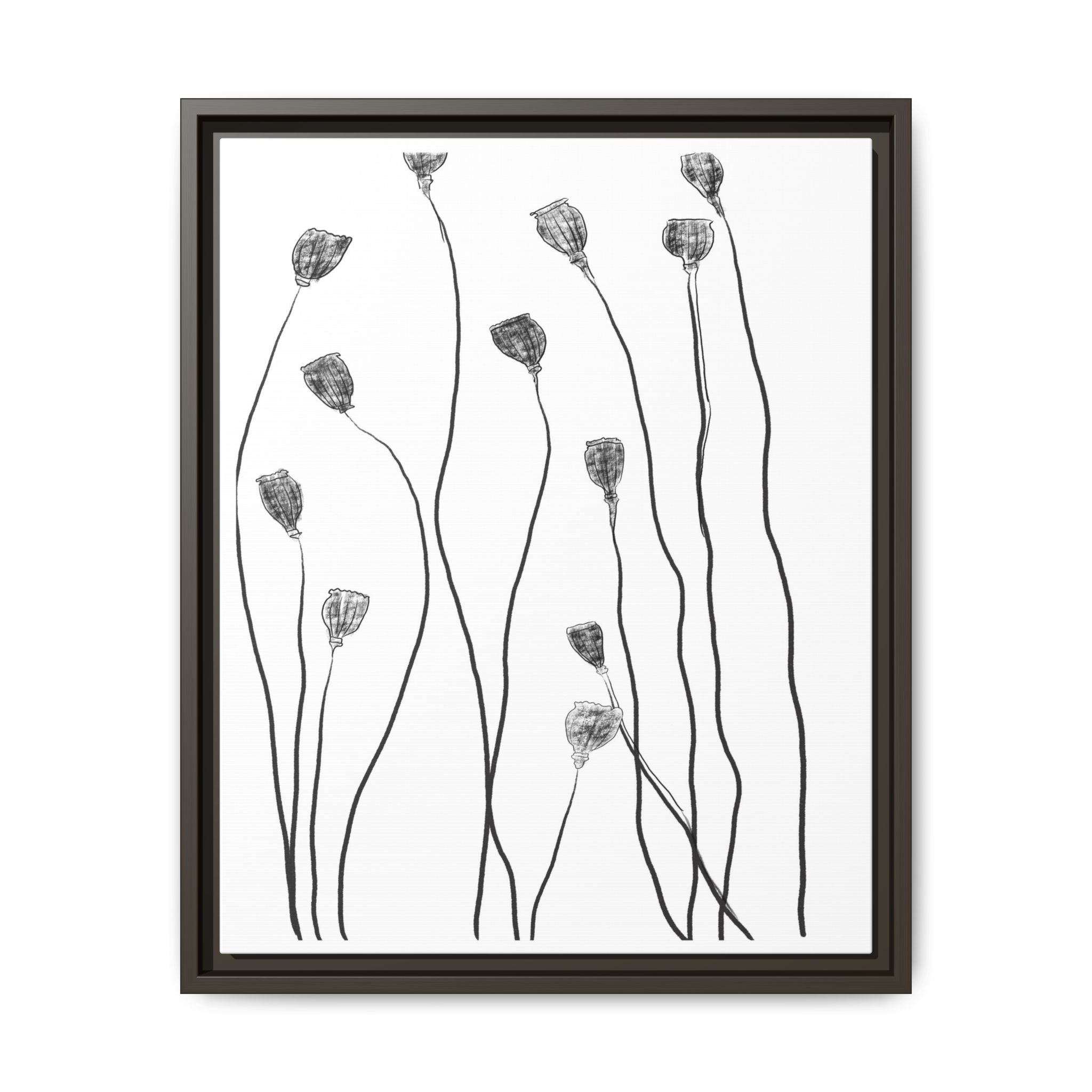 Midnight Seed Reverie - Framed