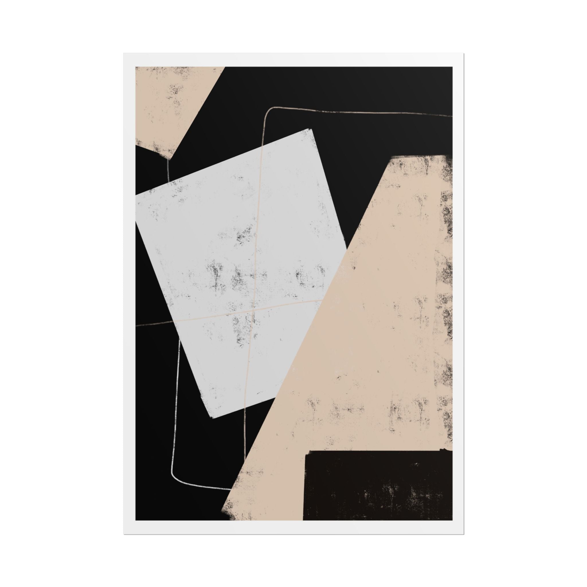 Silent Geometry Passage - Poster