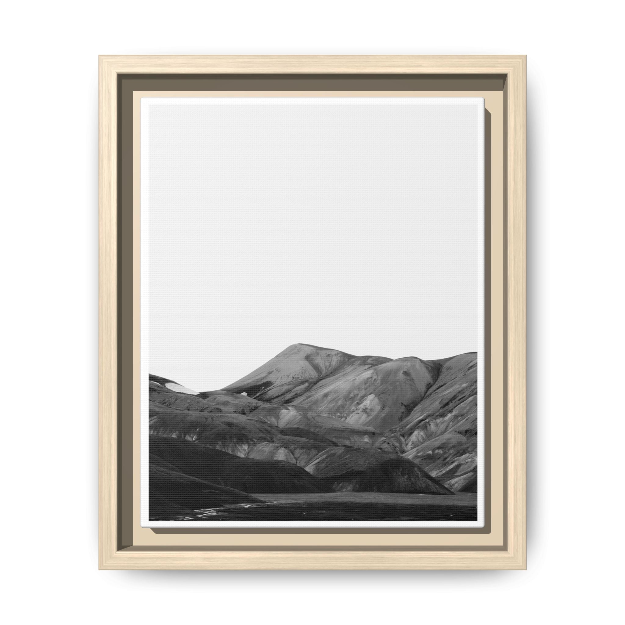 Silent Horizon Drift - Framed