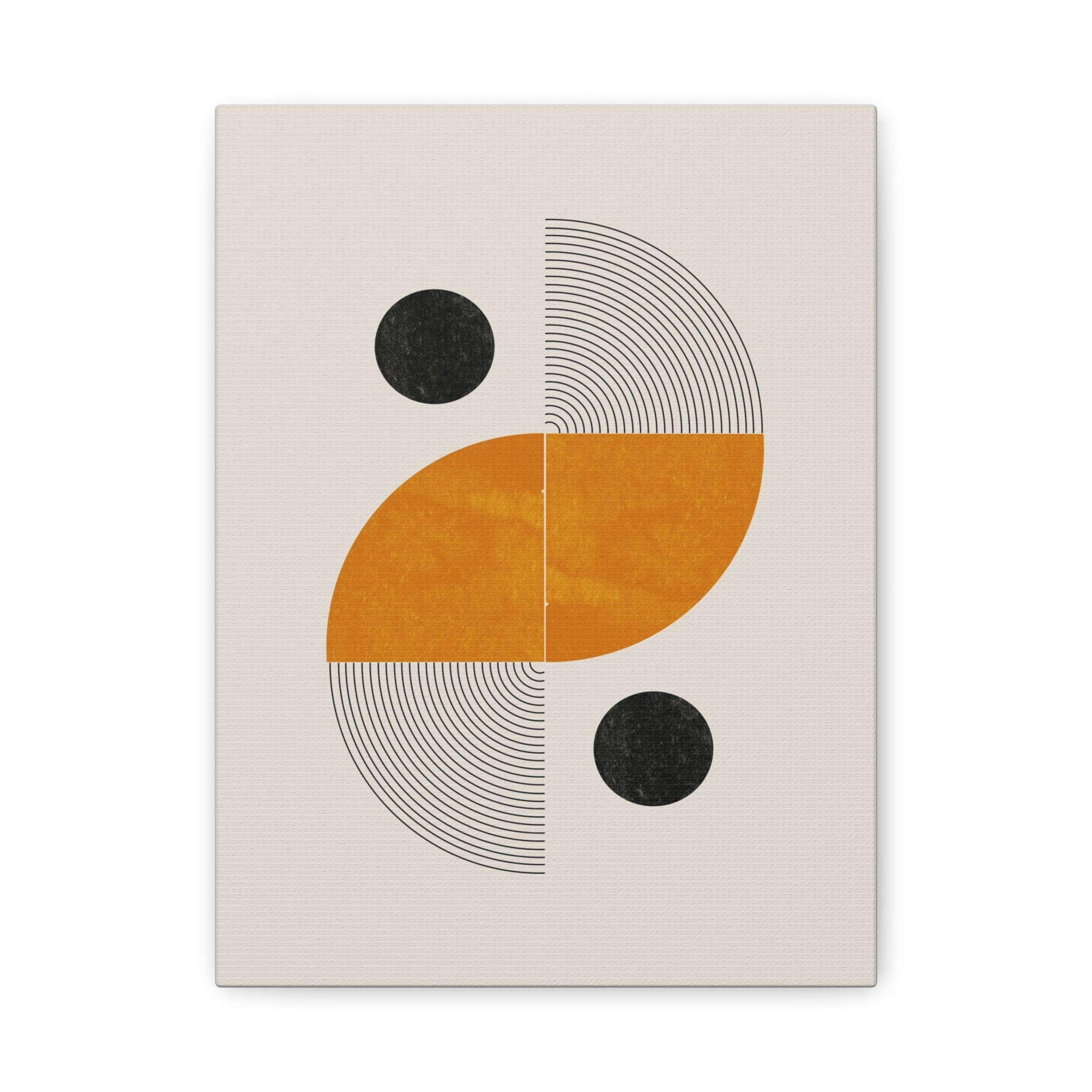Amber Orbit Balance - Canvas