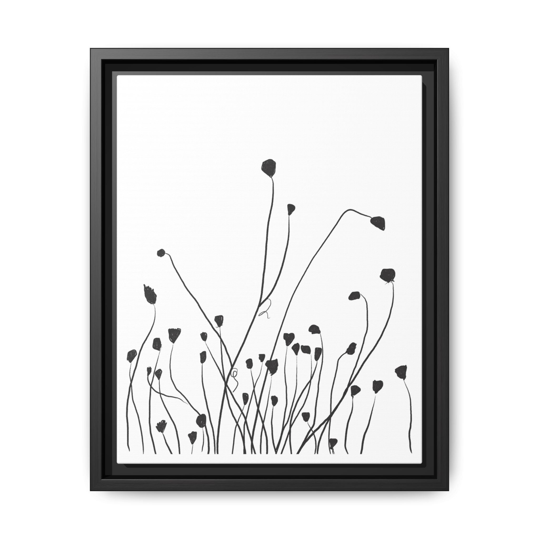 Silent Bloom Horizon - Framed