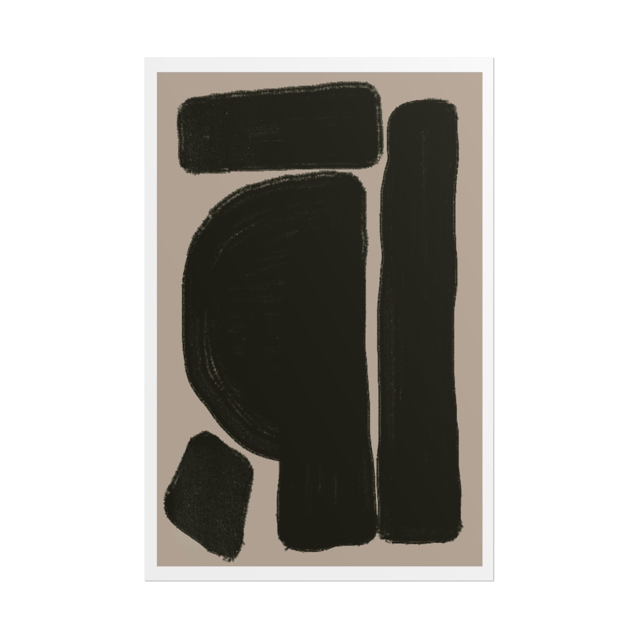 Velvet Obsidian Forms - Poster