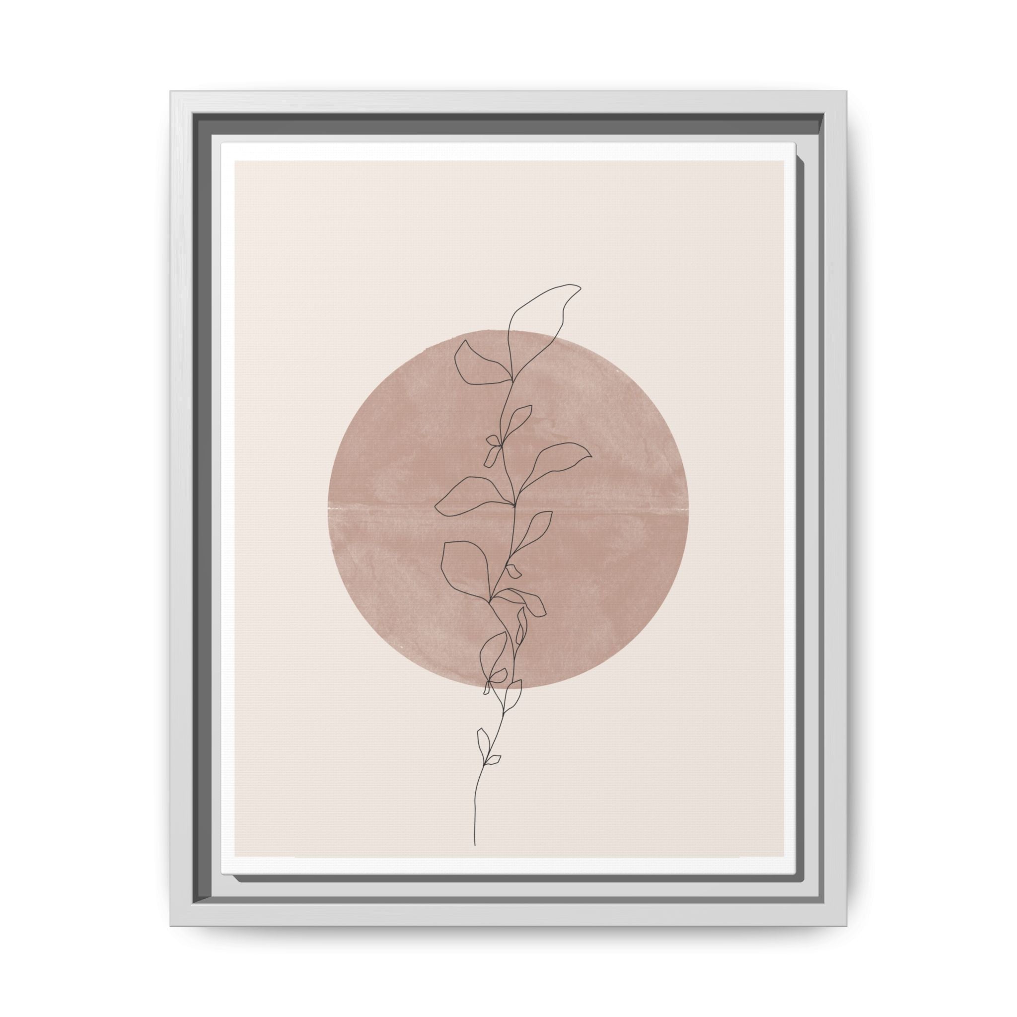 Blush Moonvine Quietude - Framed