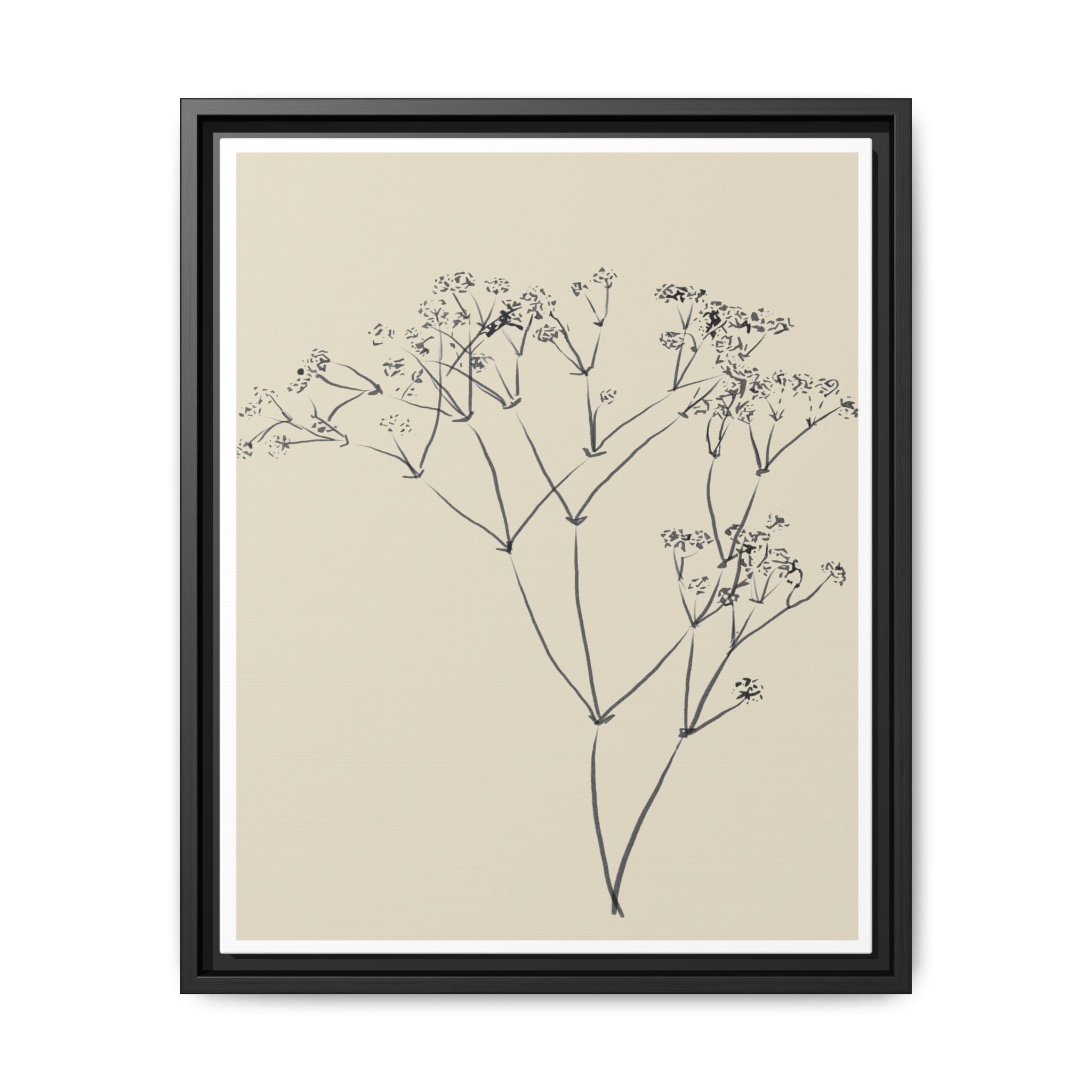Soft Meadow Stillness - Framed