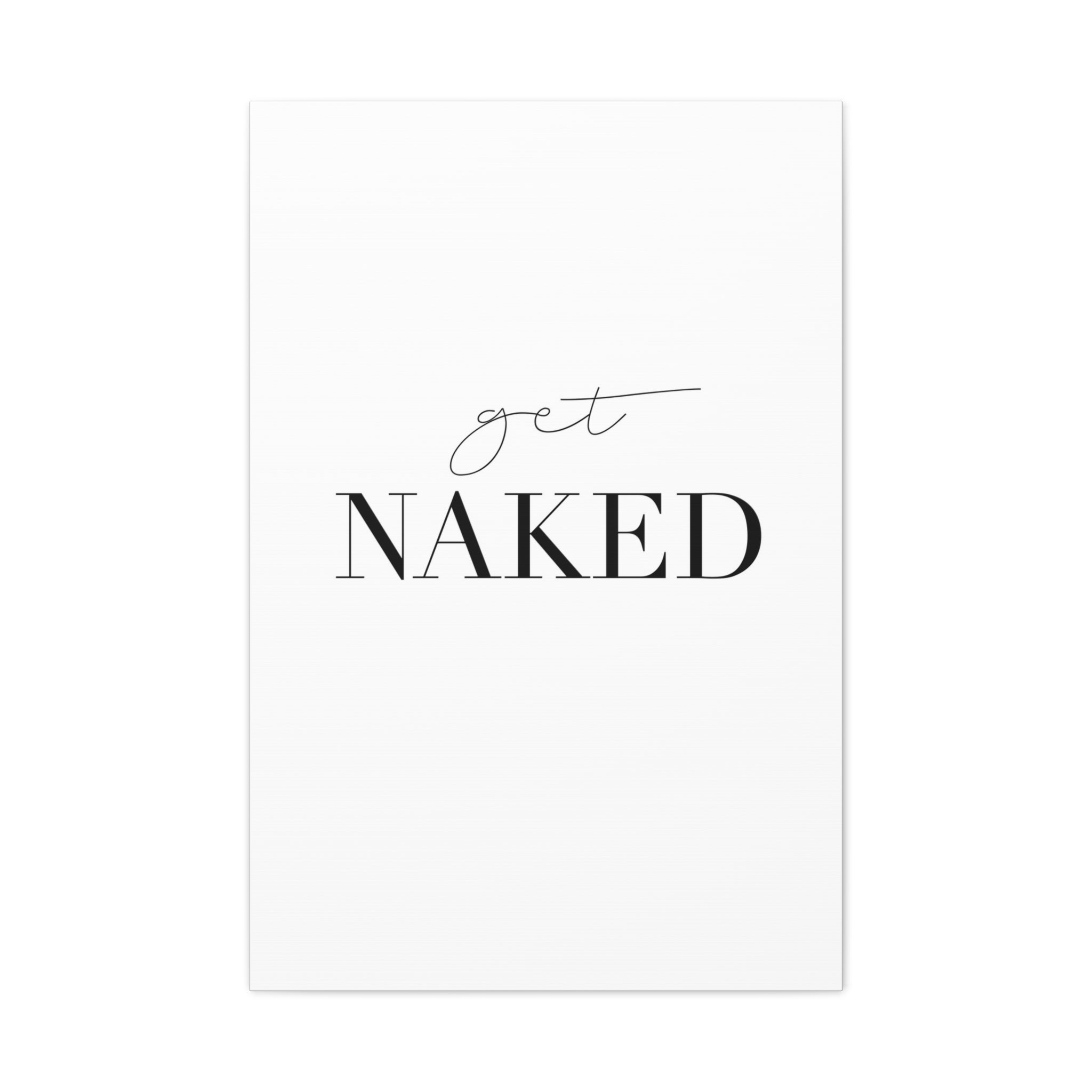 Midnight Muse Typography Grace - Canvas
