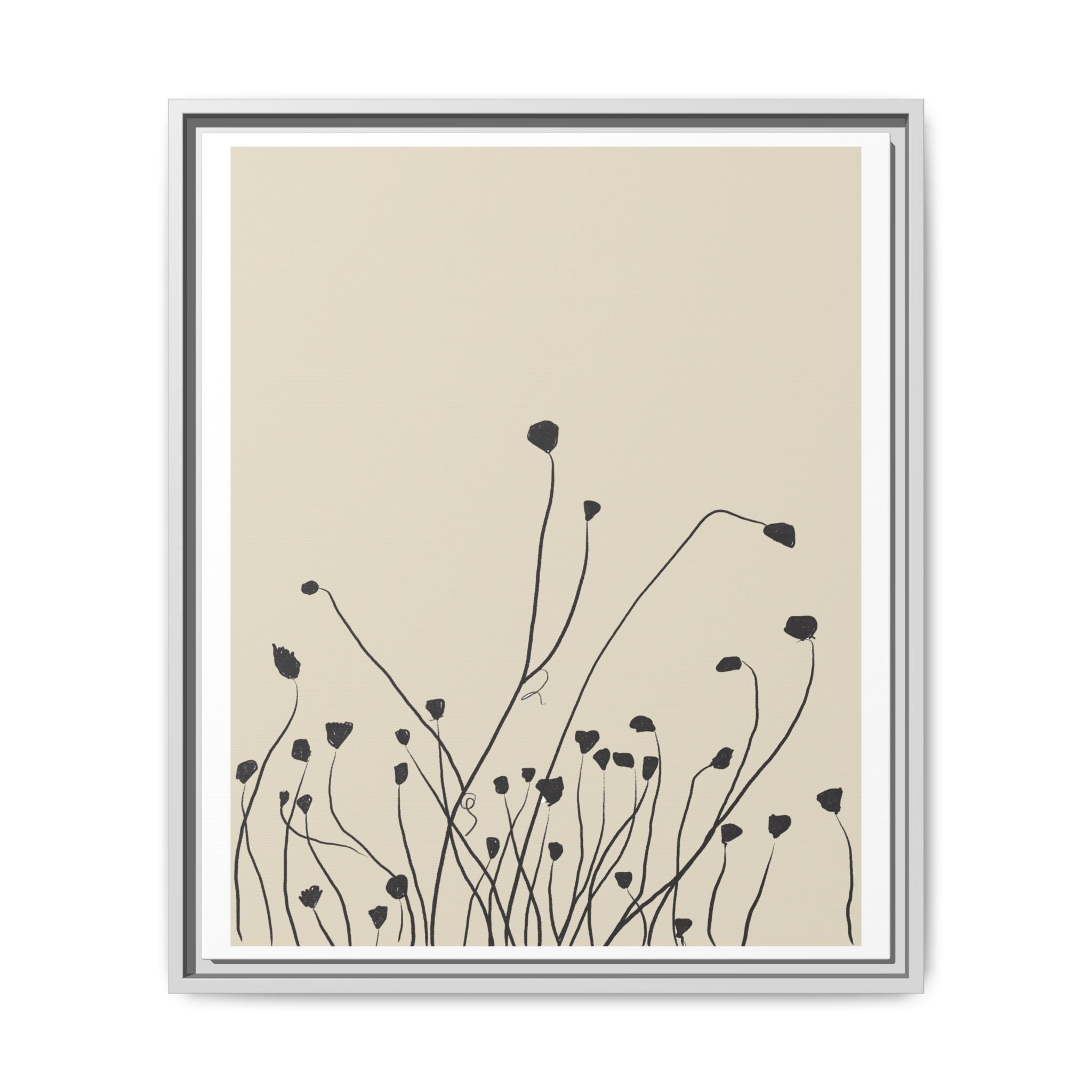 Quiet Stem Reverie - Framed