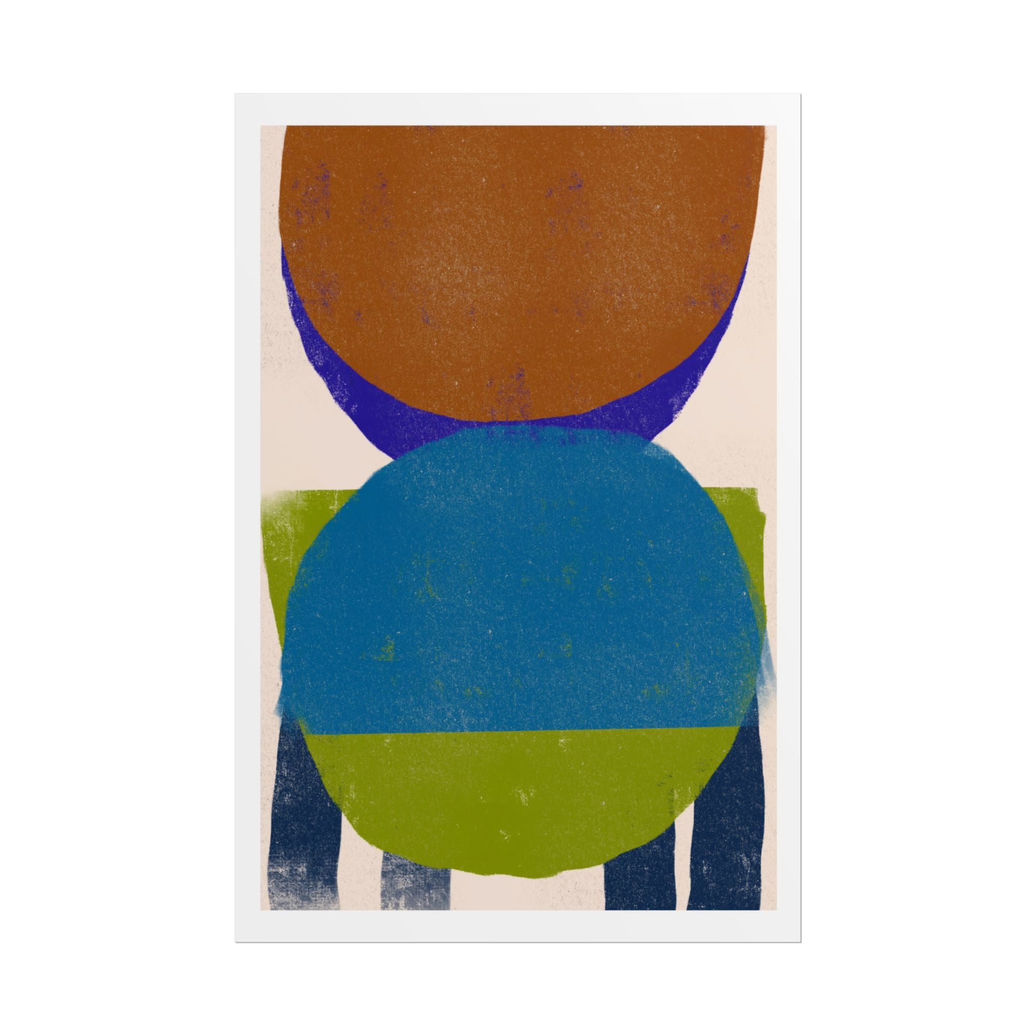 Azure Meadow Eclipse - Poster