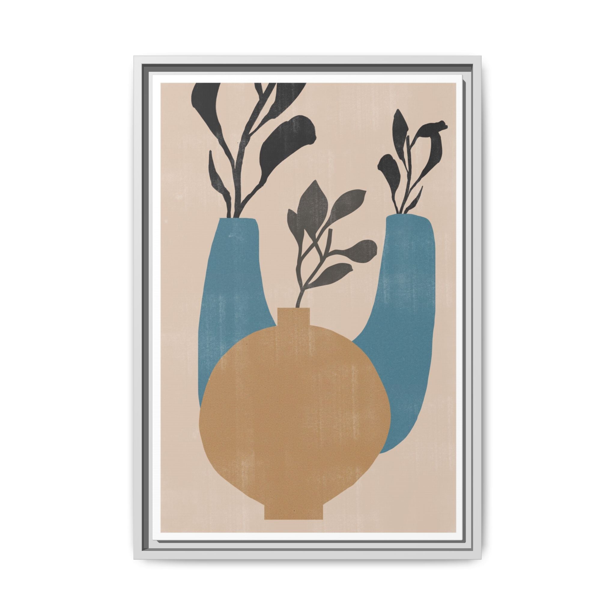 Azure Vessel Harmony - Framed