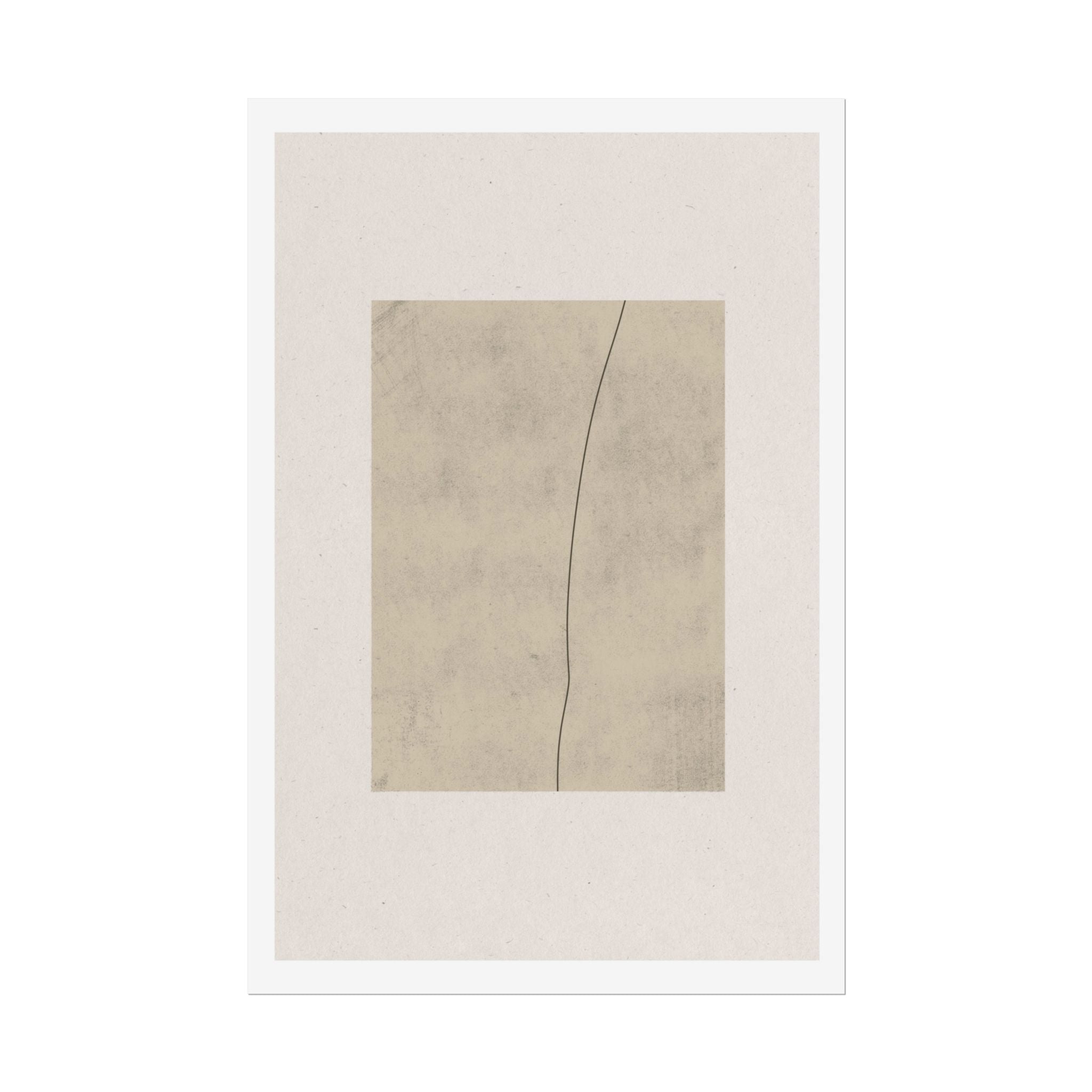 Quiet Contour Passage - Poster