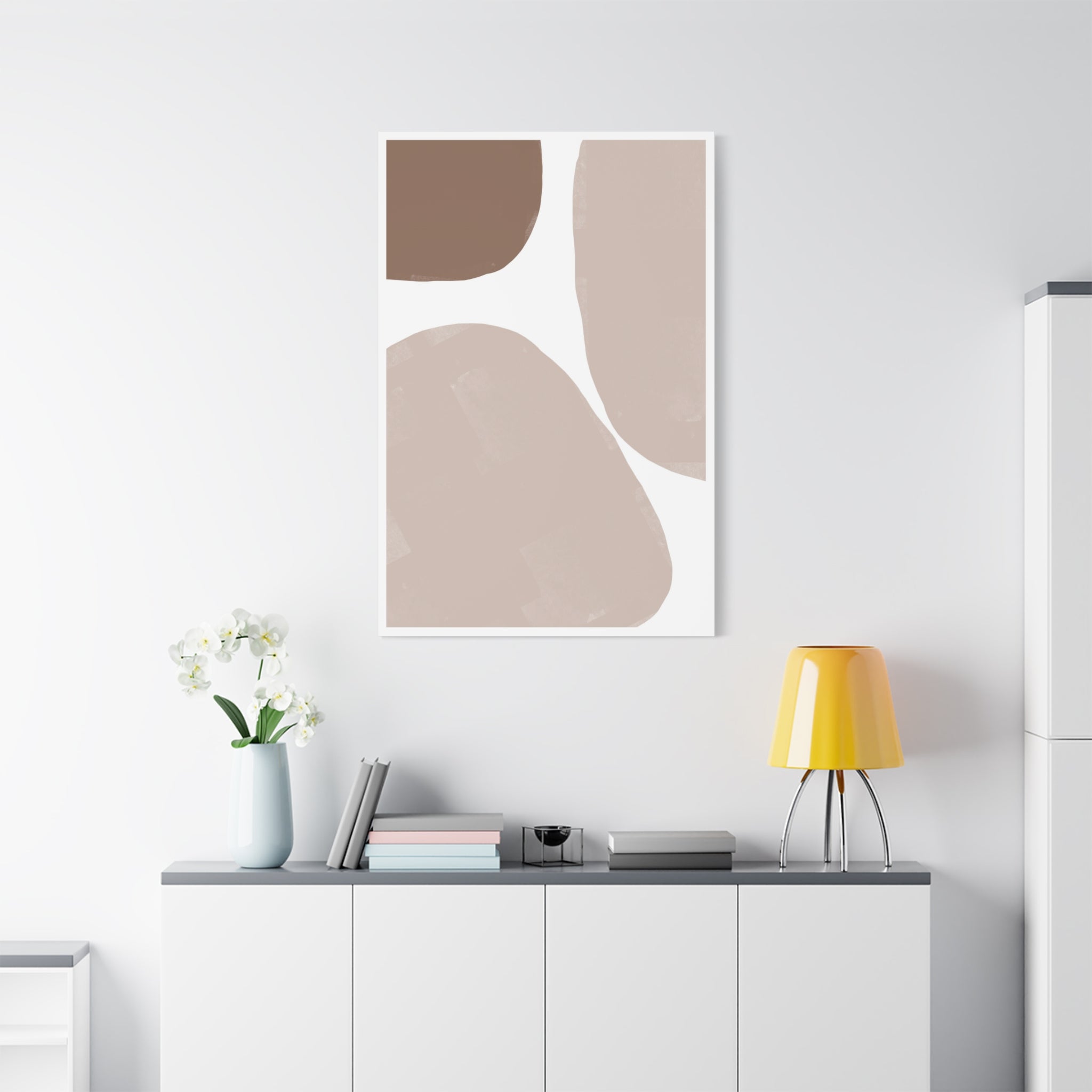 Muted Clay Horizons - Canvas