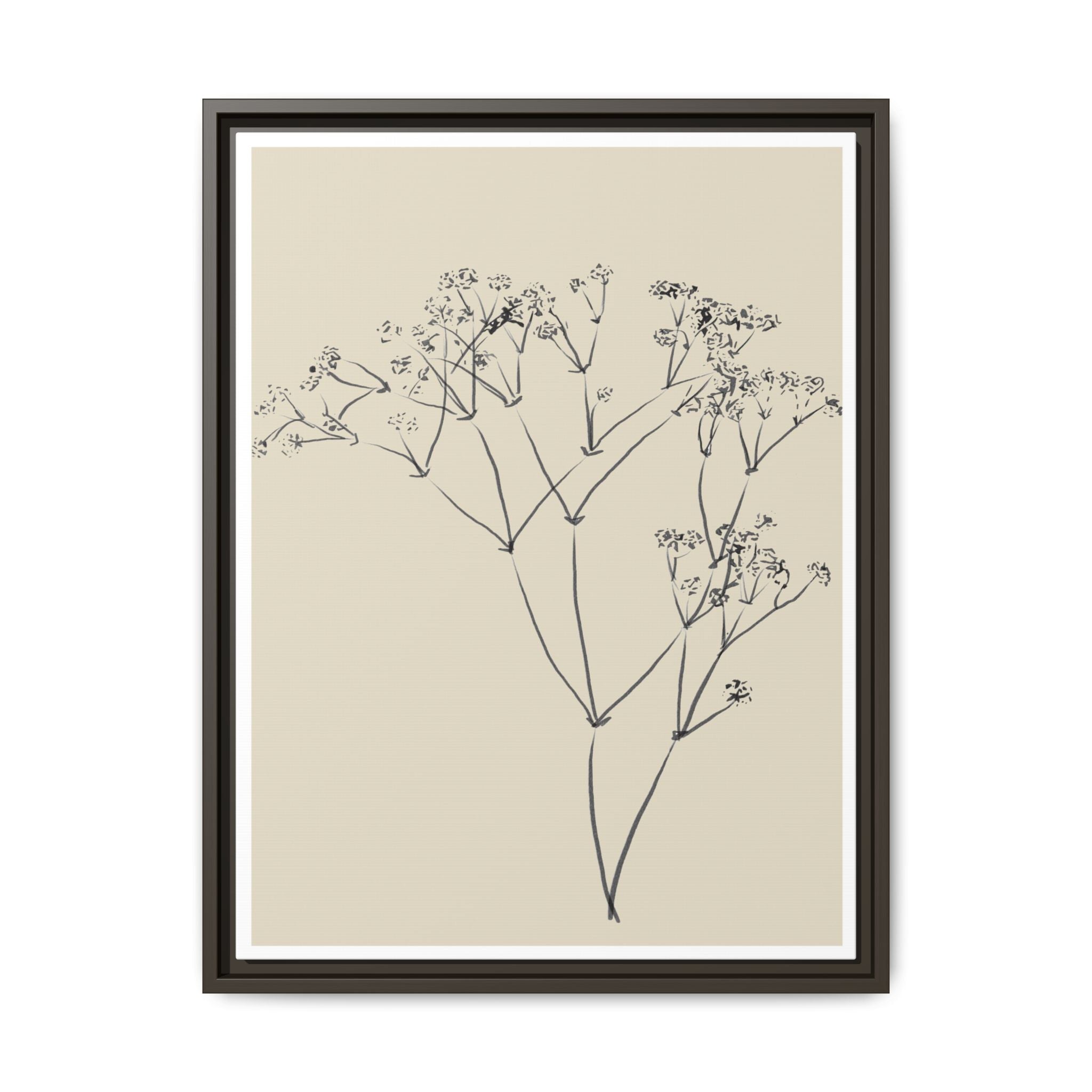 Soft Meadow Stillness - Framed