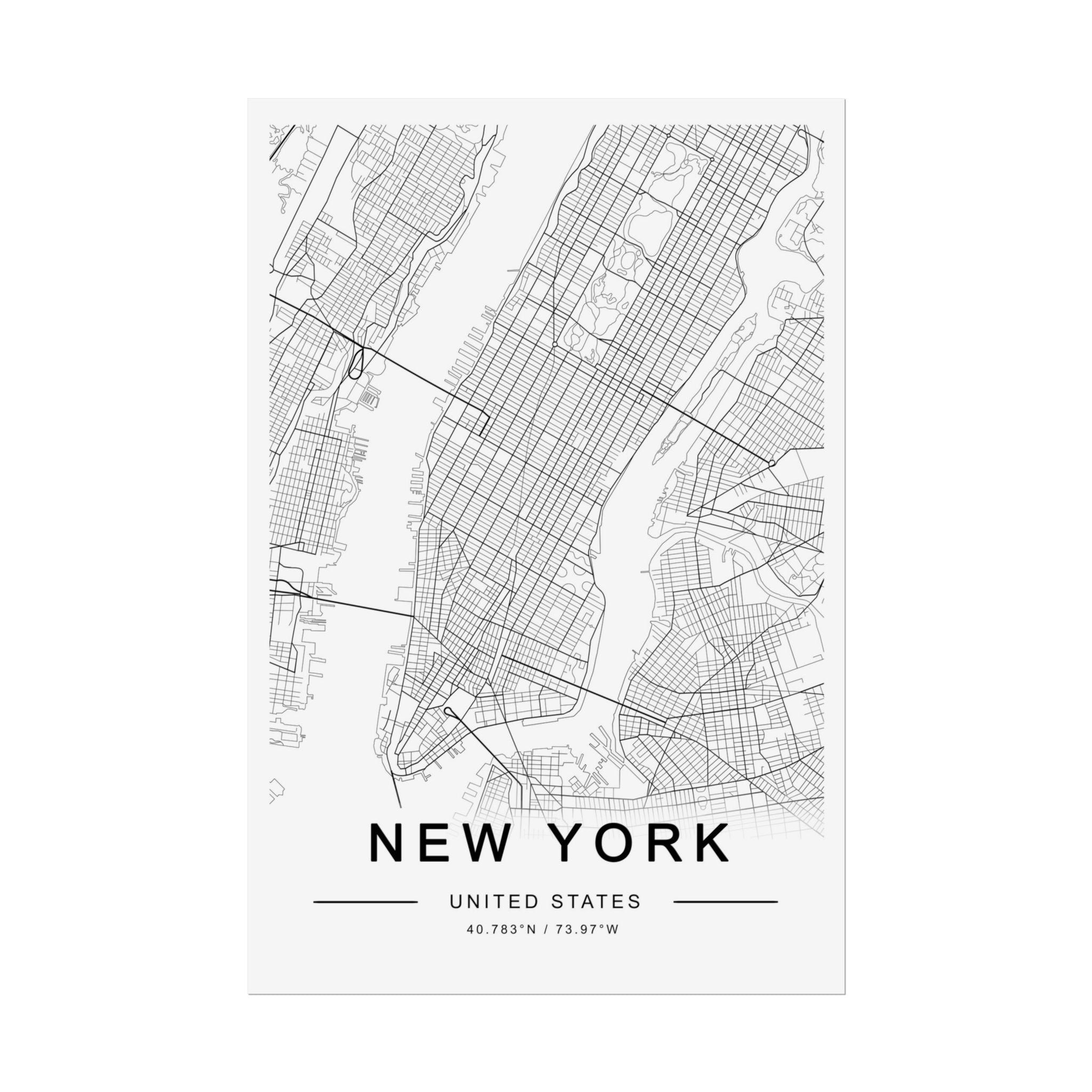 Metropolitan Gridline Reverie - Poster