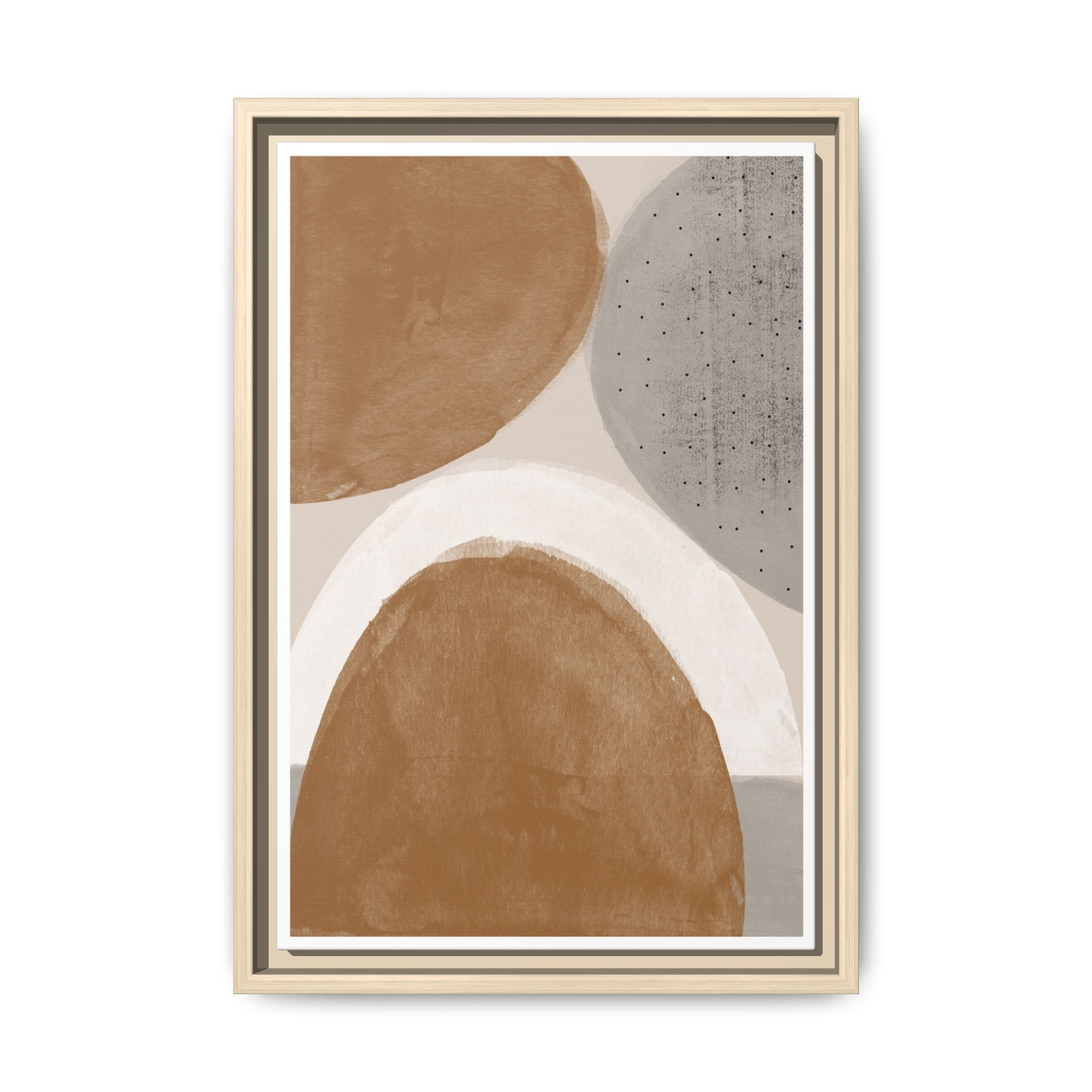Clay Horizon Echoes - Framed