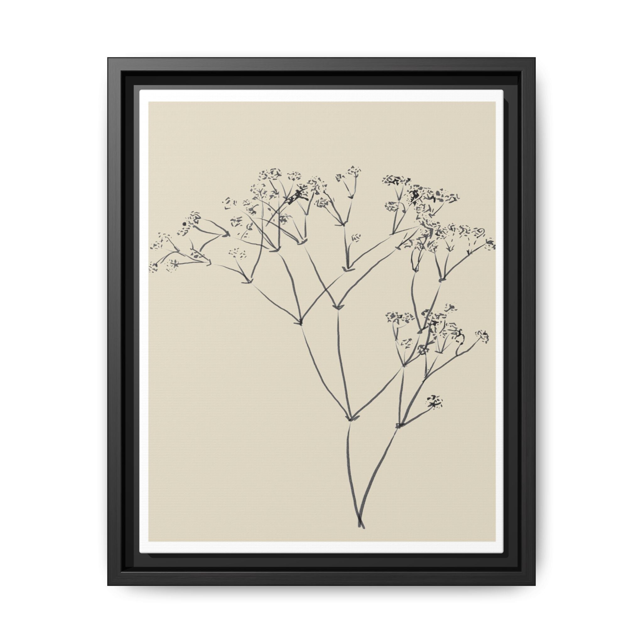 Soft Meadow Stillness - Framed
