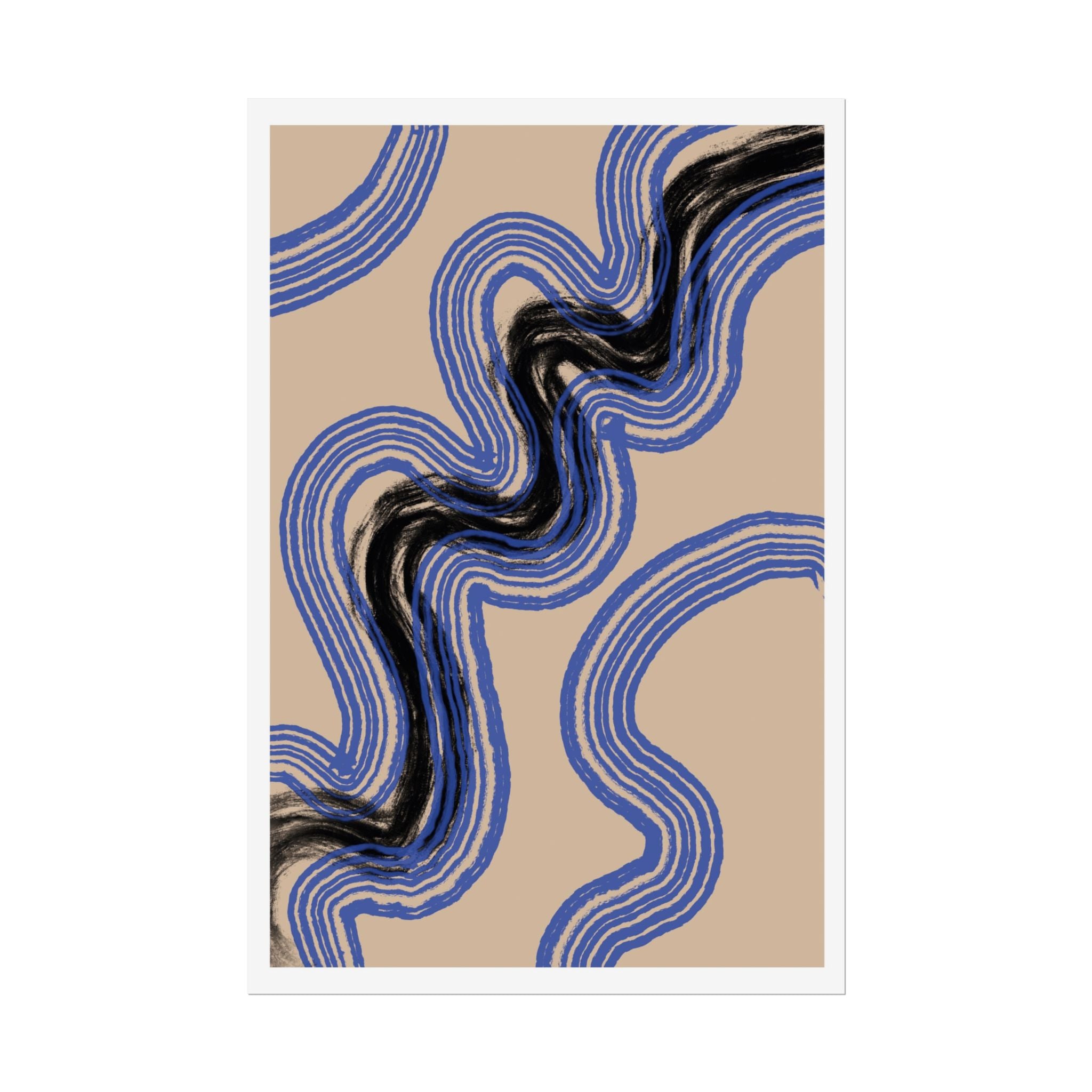 Indigo Rhythm Passage - Poster