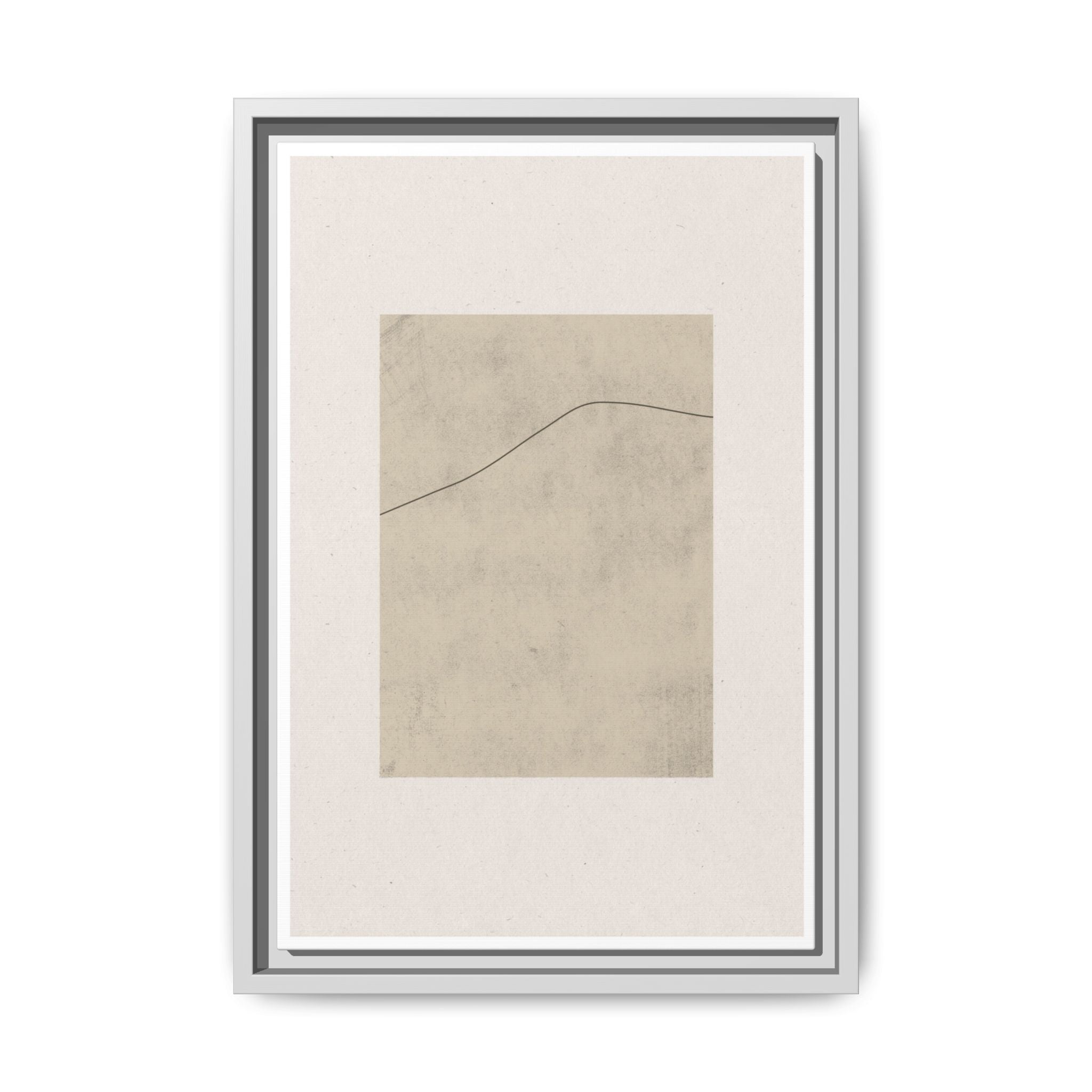 Whispered Horizon Trace - Framed