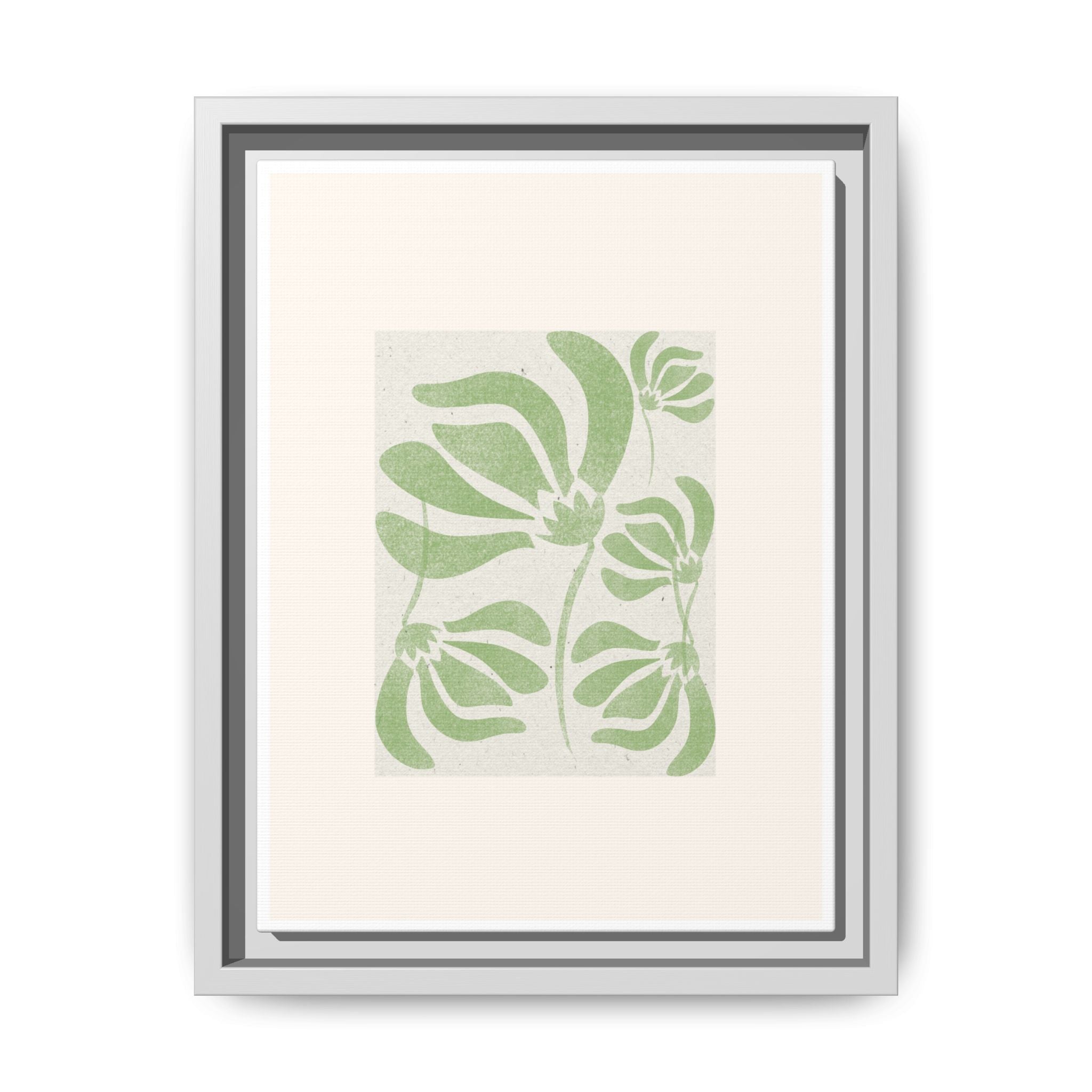 Verdant Bloom Harmony - Framed