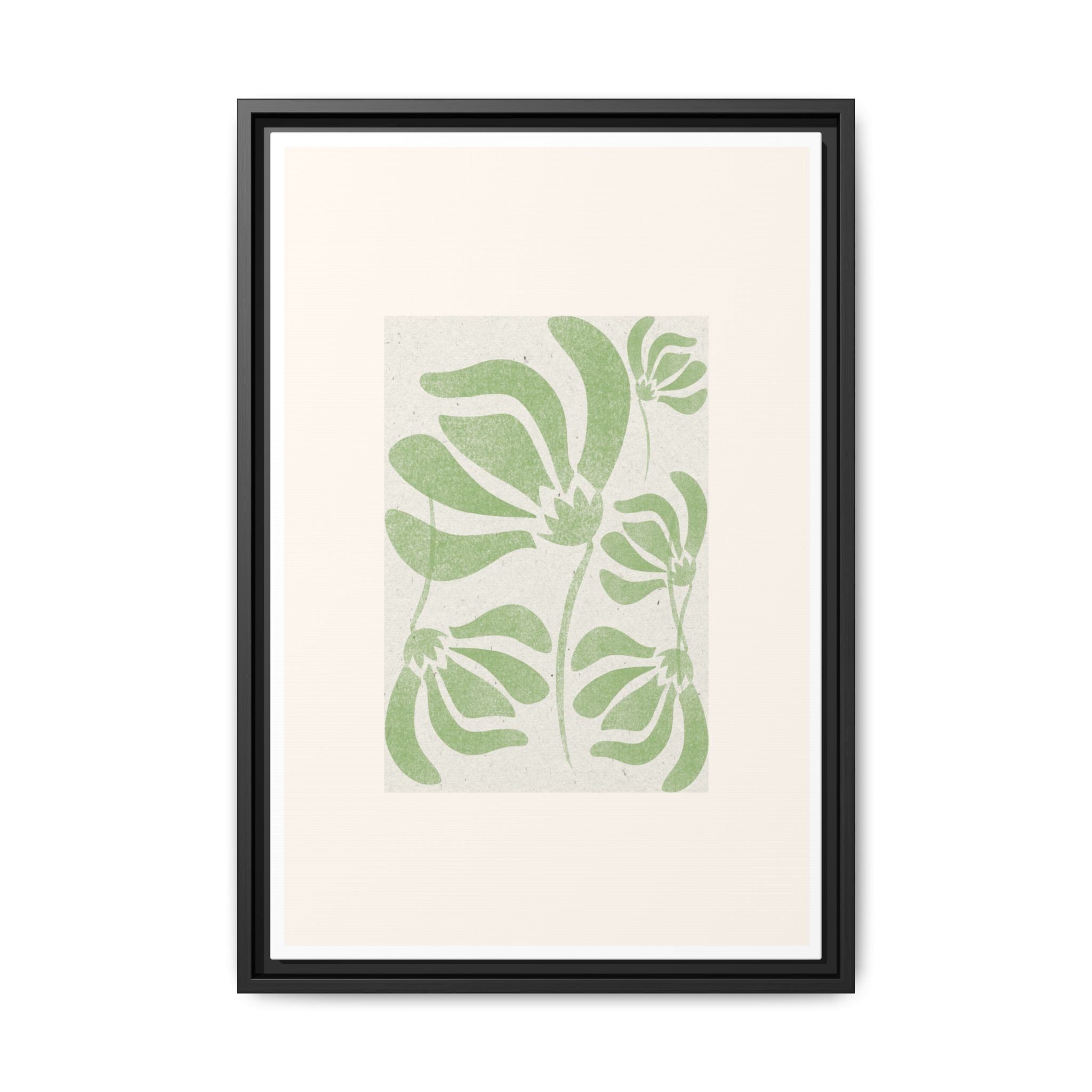 Verdant Bloom Harmony - Framed