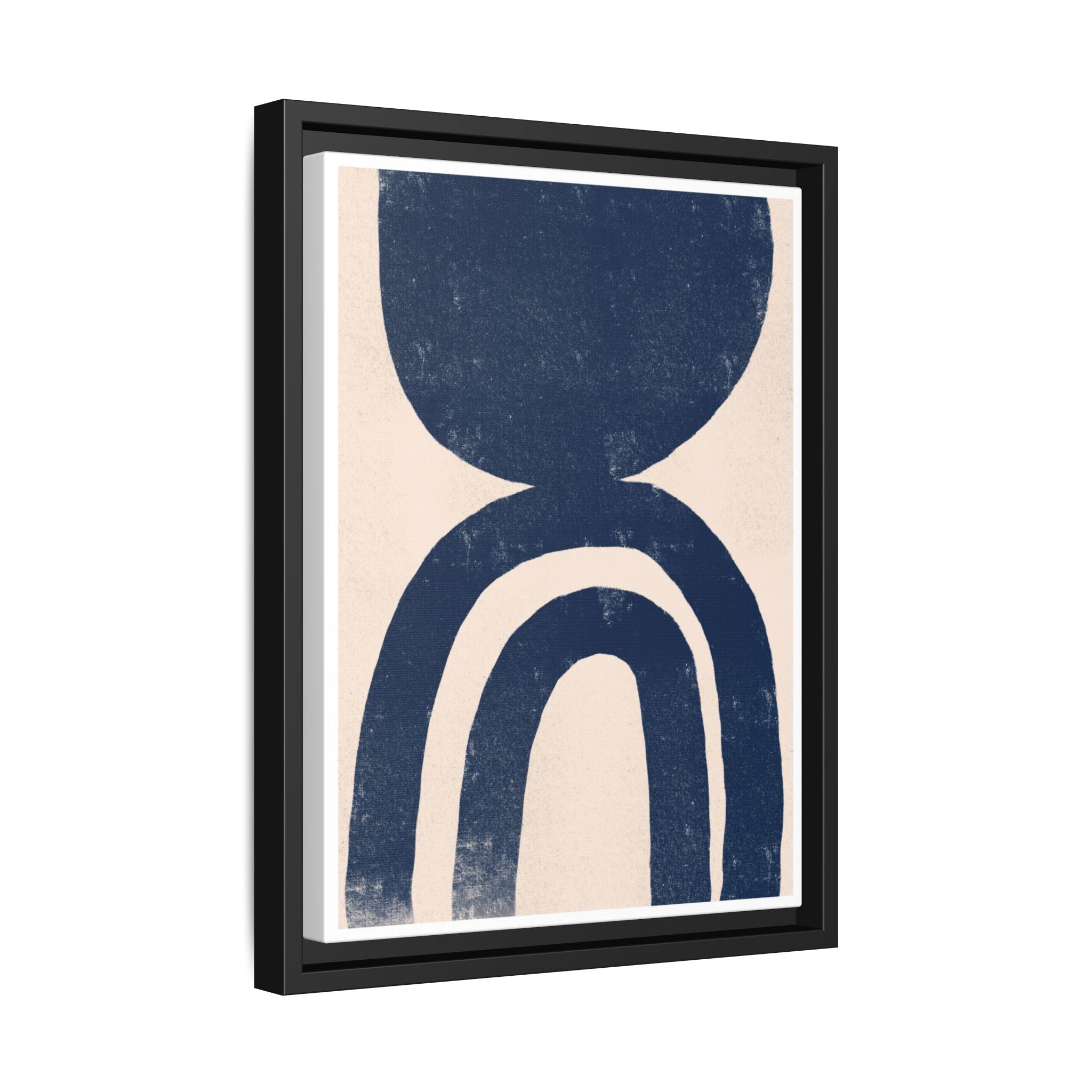 Indigo Arch Stillness - Framed