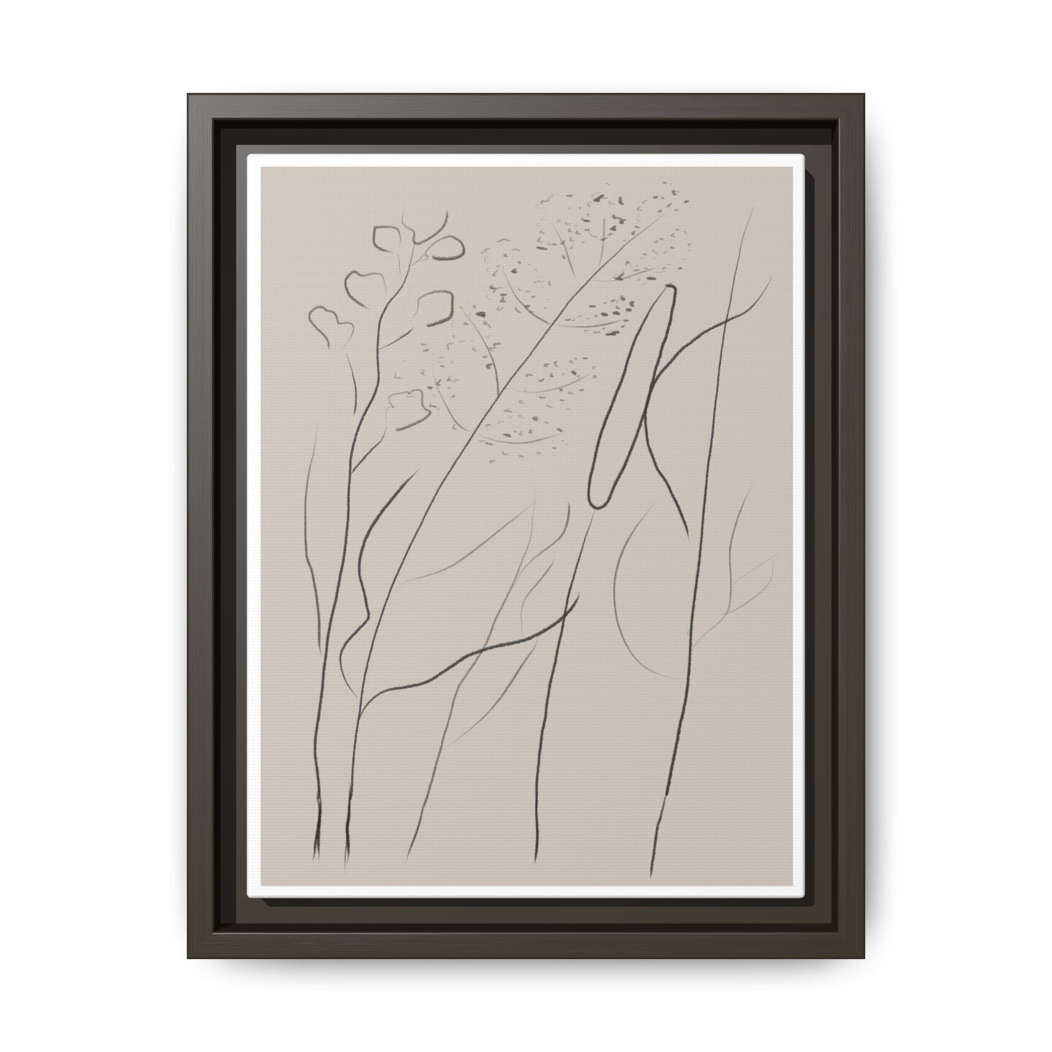 Quiet Woodland Traces - Framed