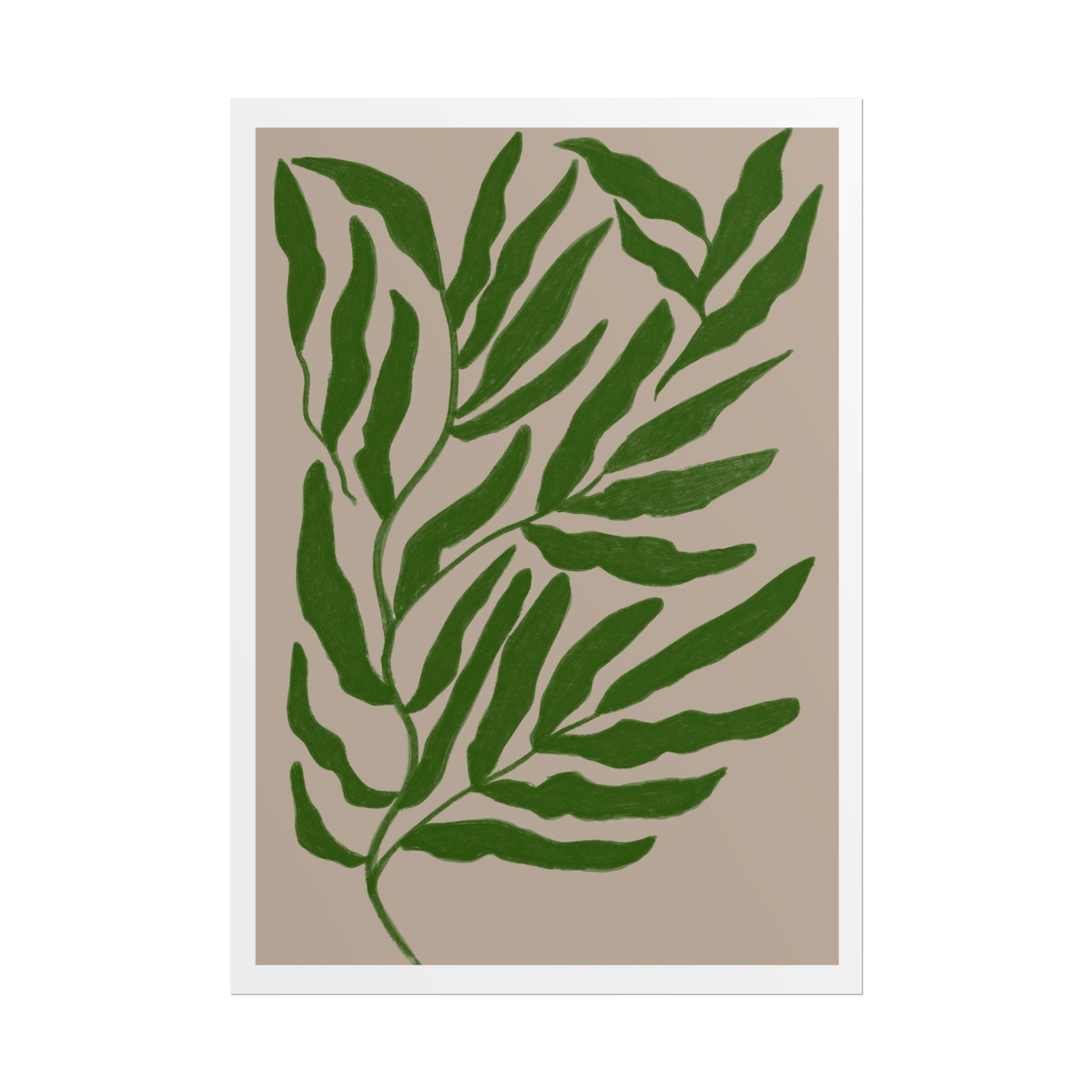 Emerald Canopy Drift - Poster
